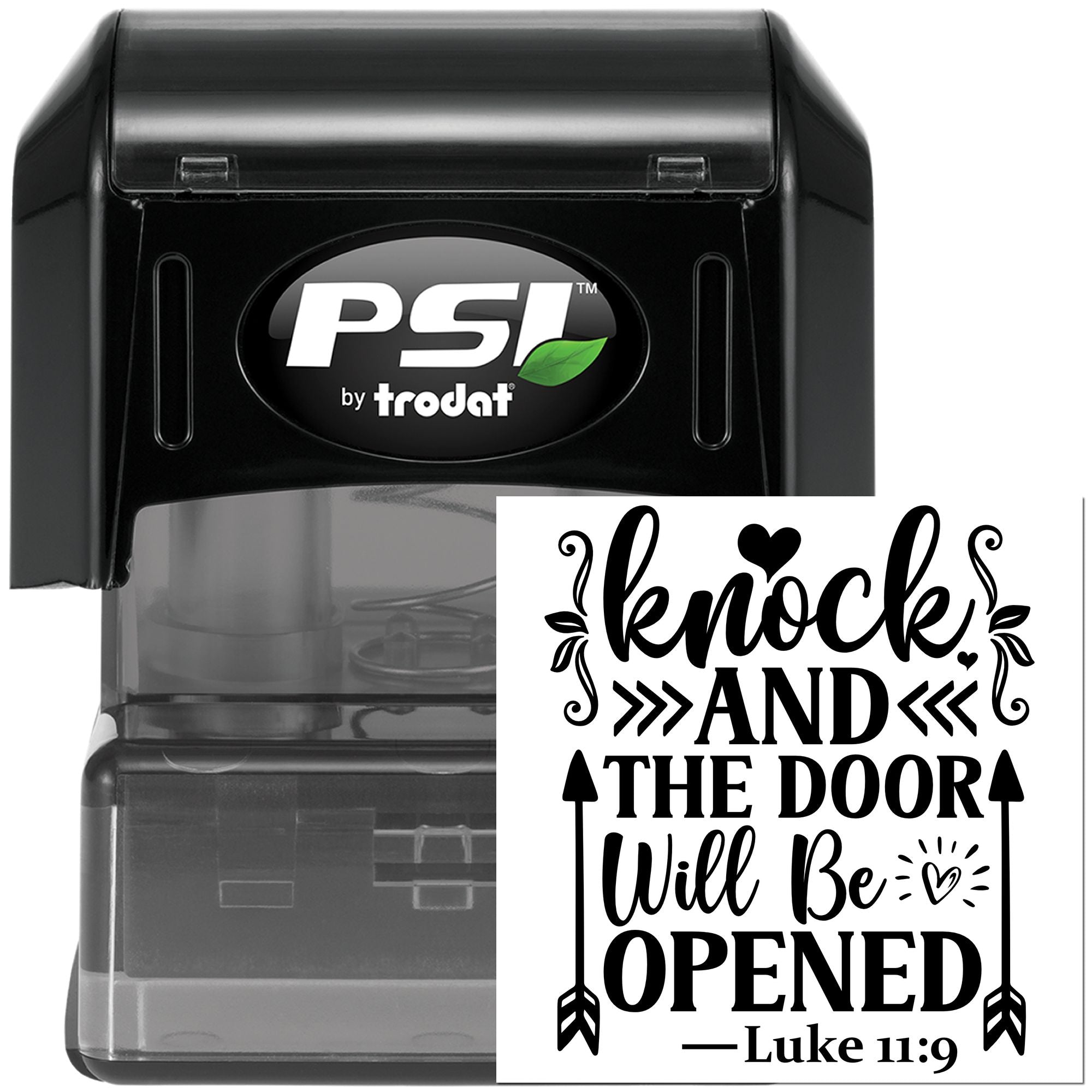 Pre-Inked Open Door Promise Greeting Card Stamp