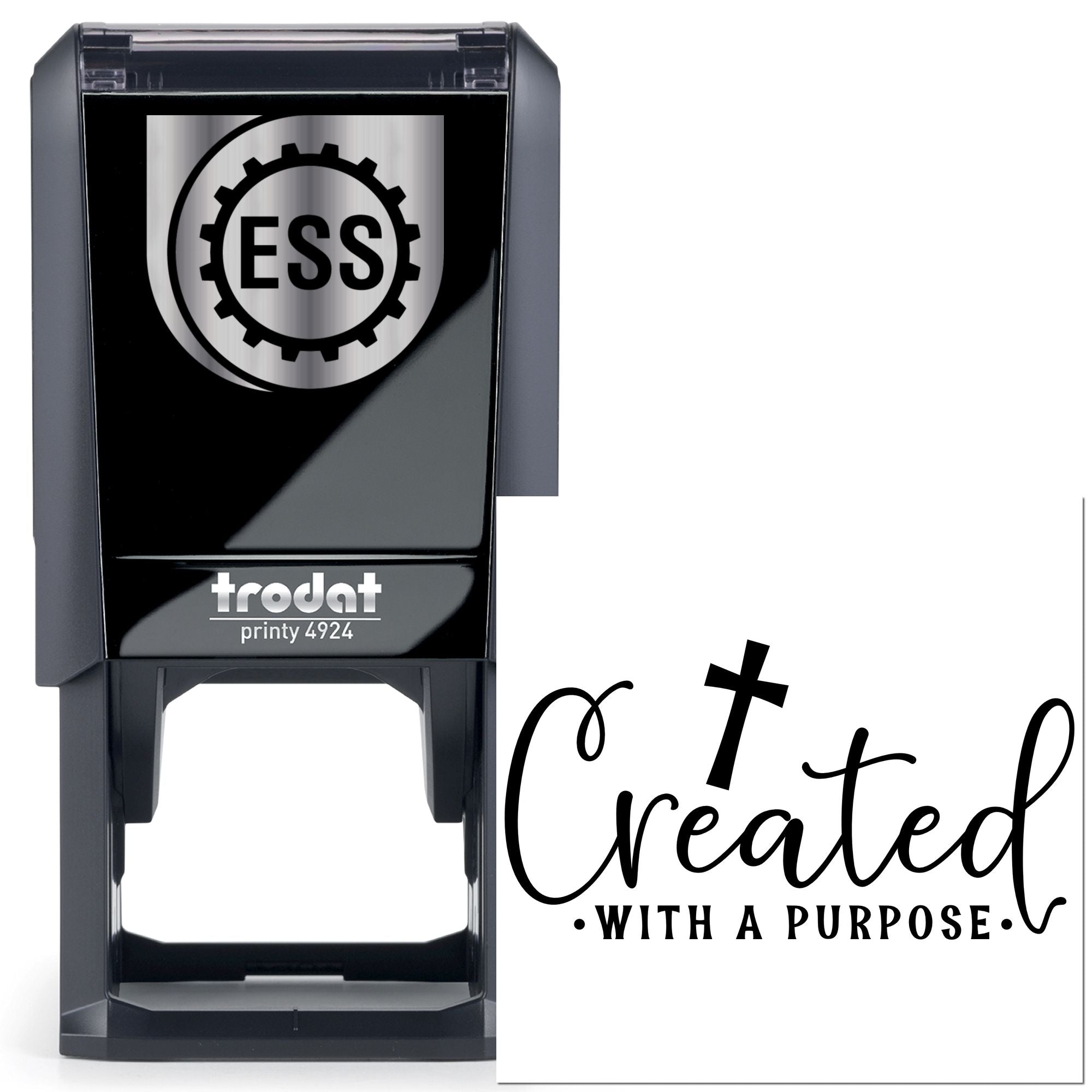 Self-Inking Purposeful Creation Crafting Stamp