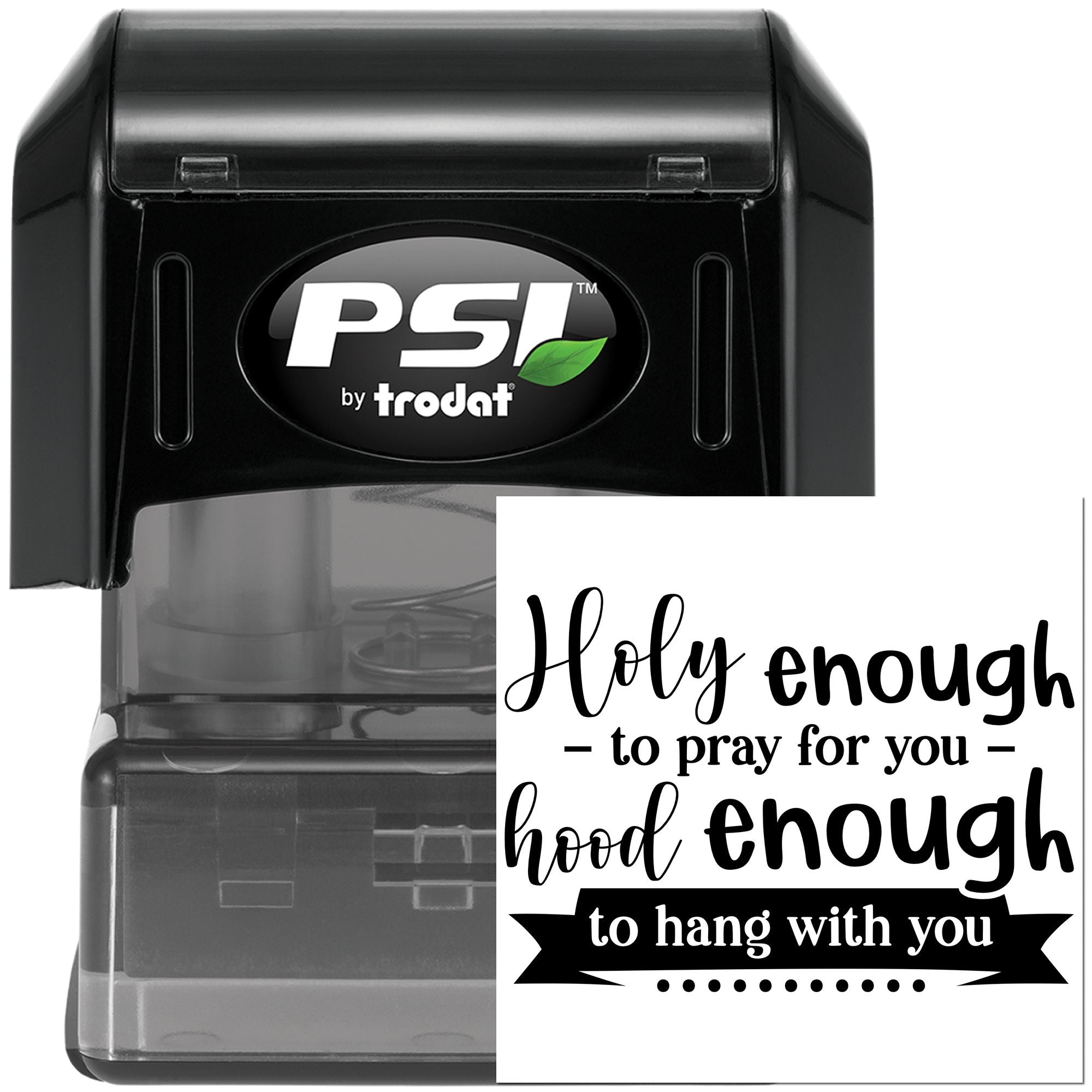 Pre-Inked Faithful Friend Quote Papercraft Stamp