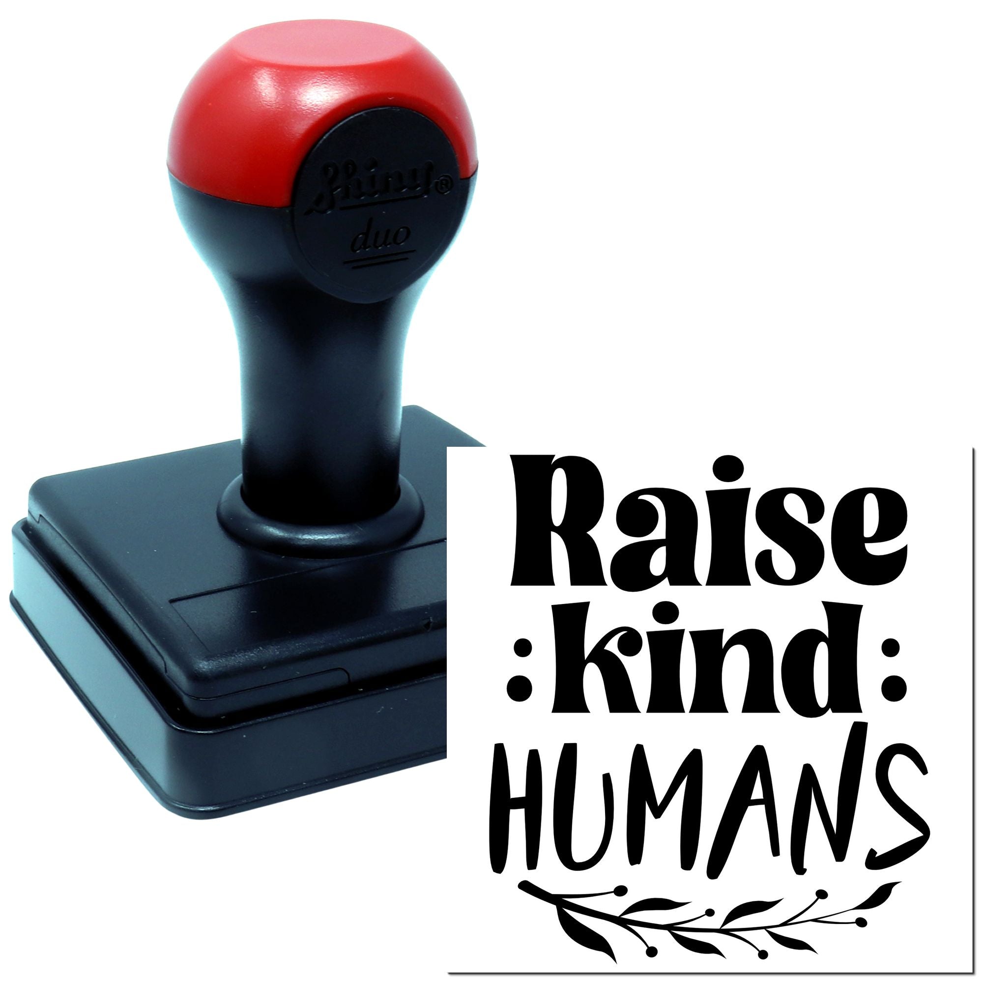 Duo Raise Kind Humans For Tomorrow Hand Stamp