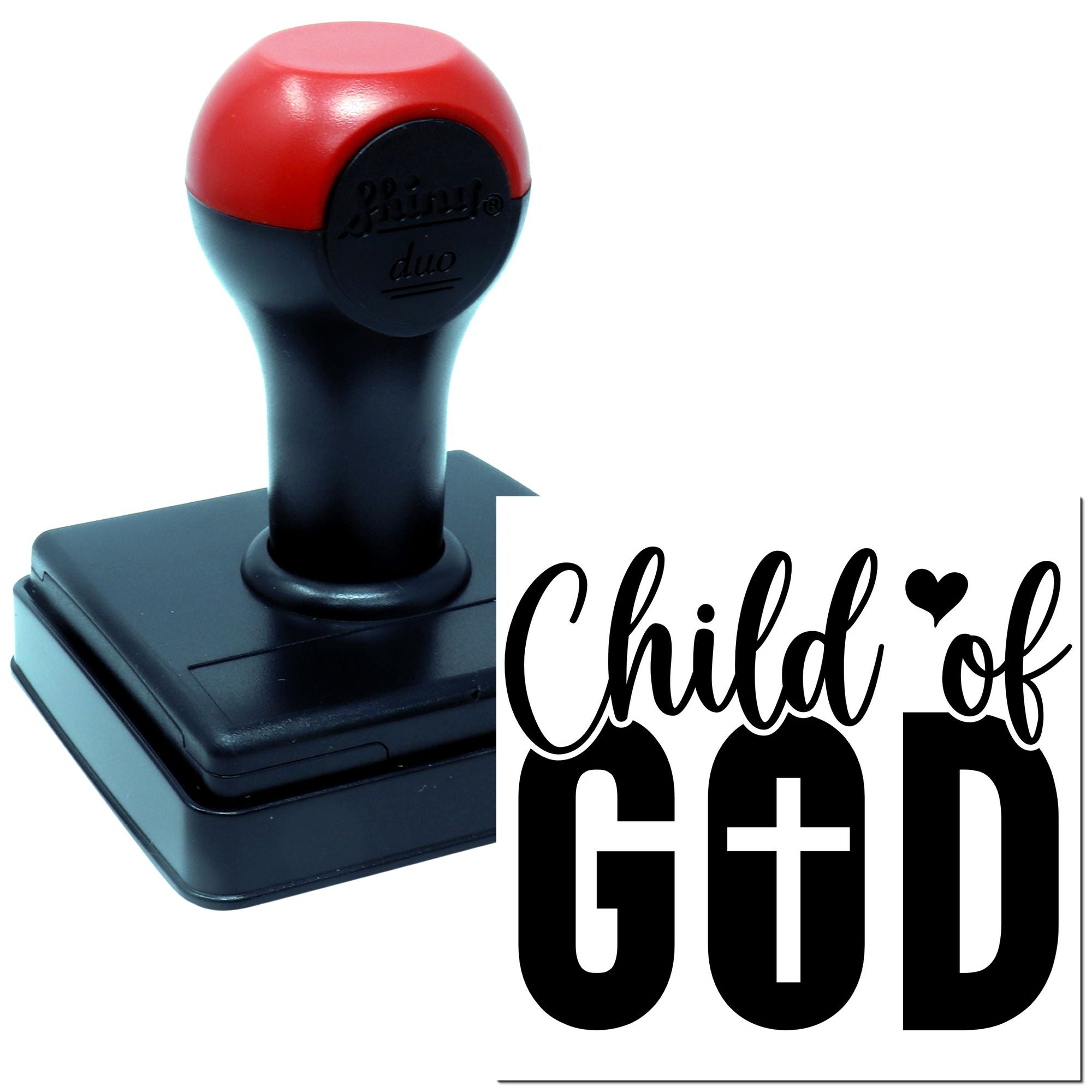 Duo Beloved Child Of God Design Hand Stamp