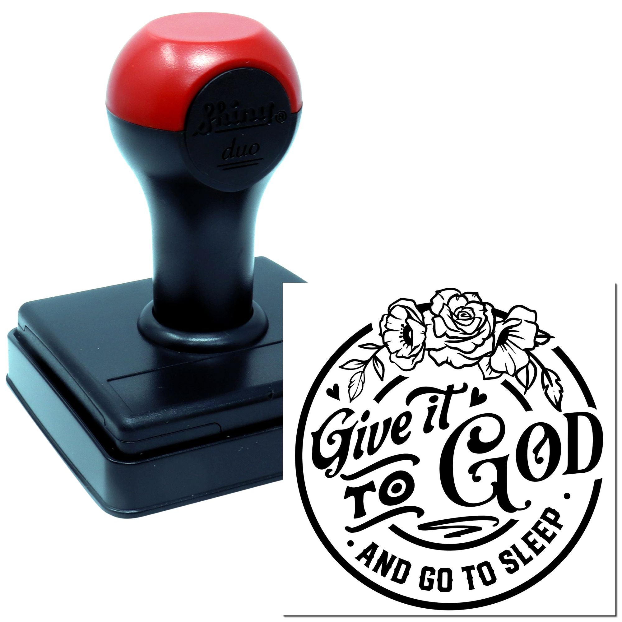 Duo Give It To God Seal Hand Stamp
