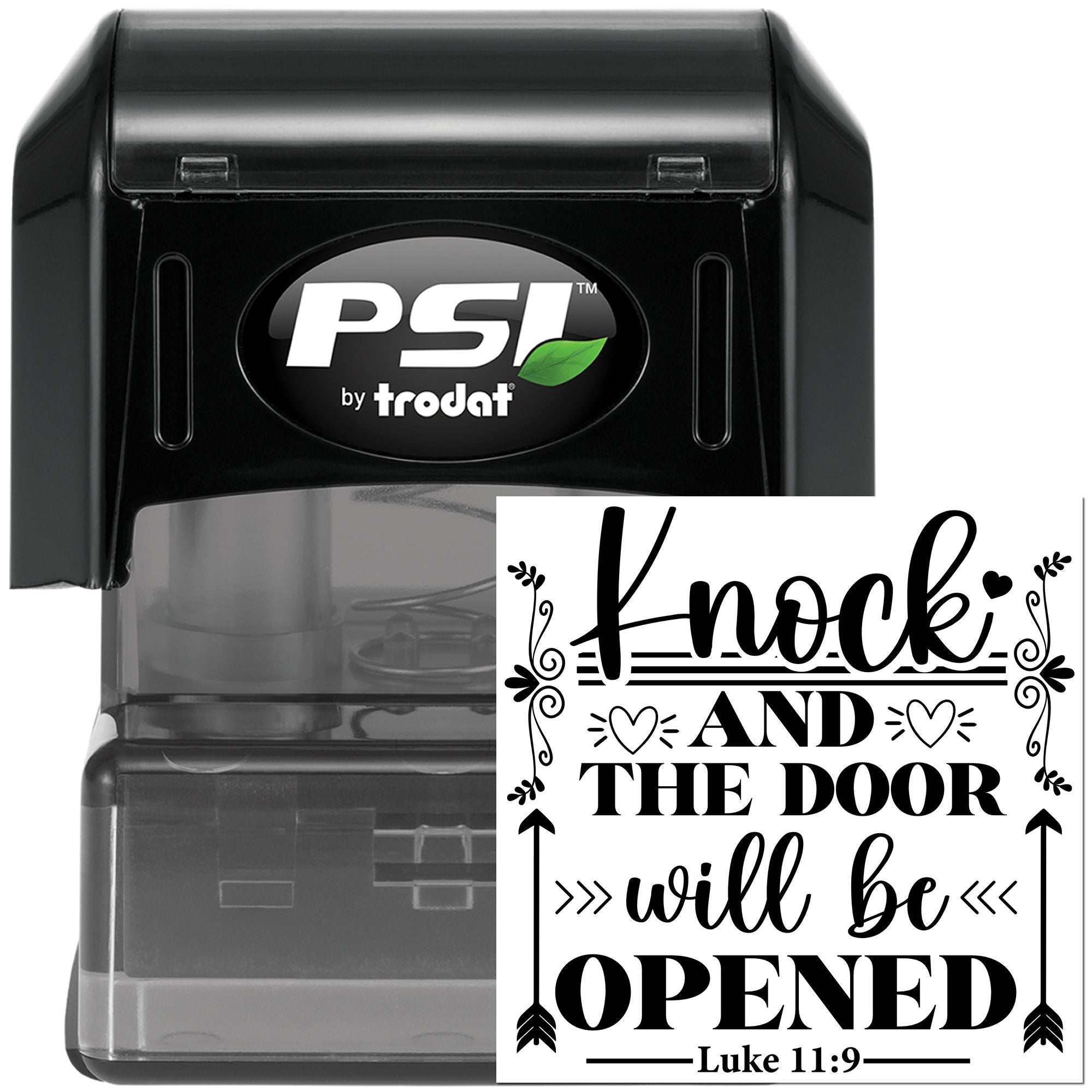 Pre-Inked Open Door Promise Favor Tag Stamp