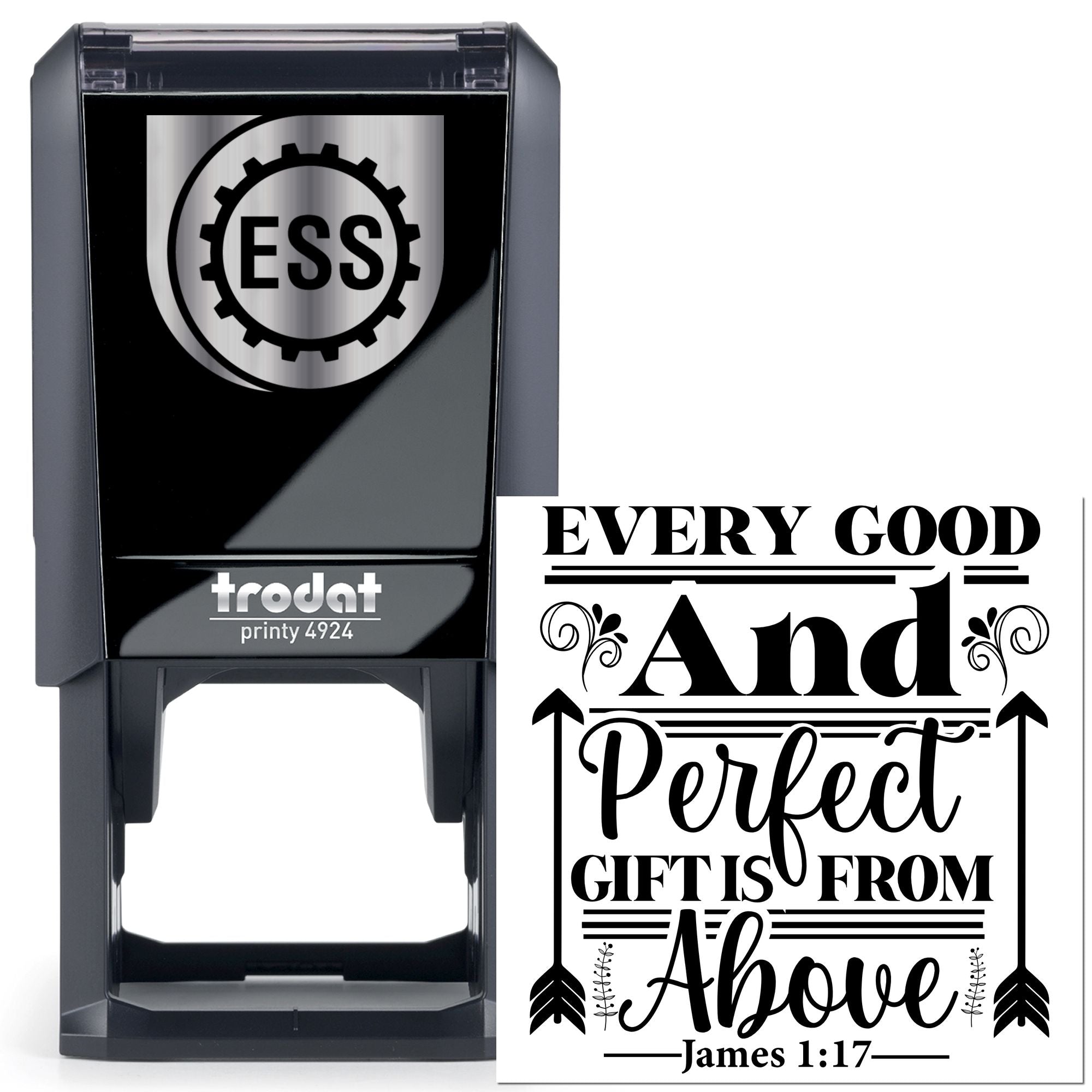 Self-Inking Heavenly Gifts Scrapbook Stamp
