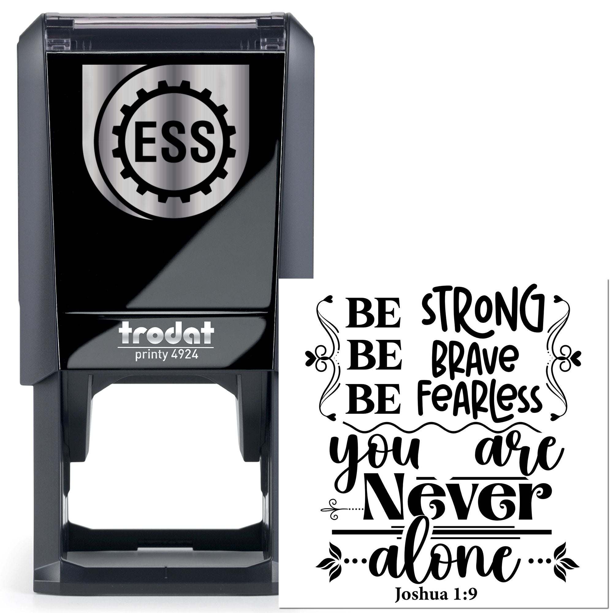 Self-Inking Encouragement Poster Scrapbooking Stamp
