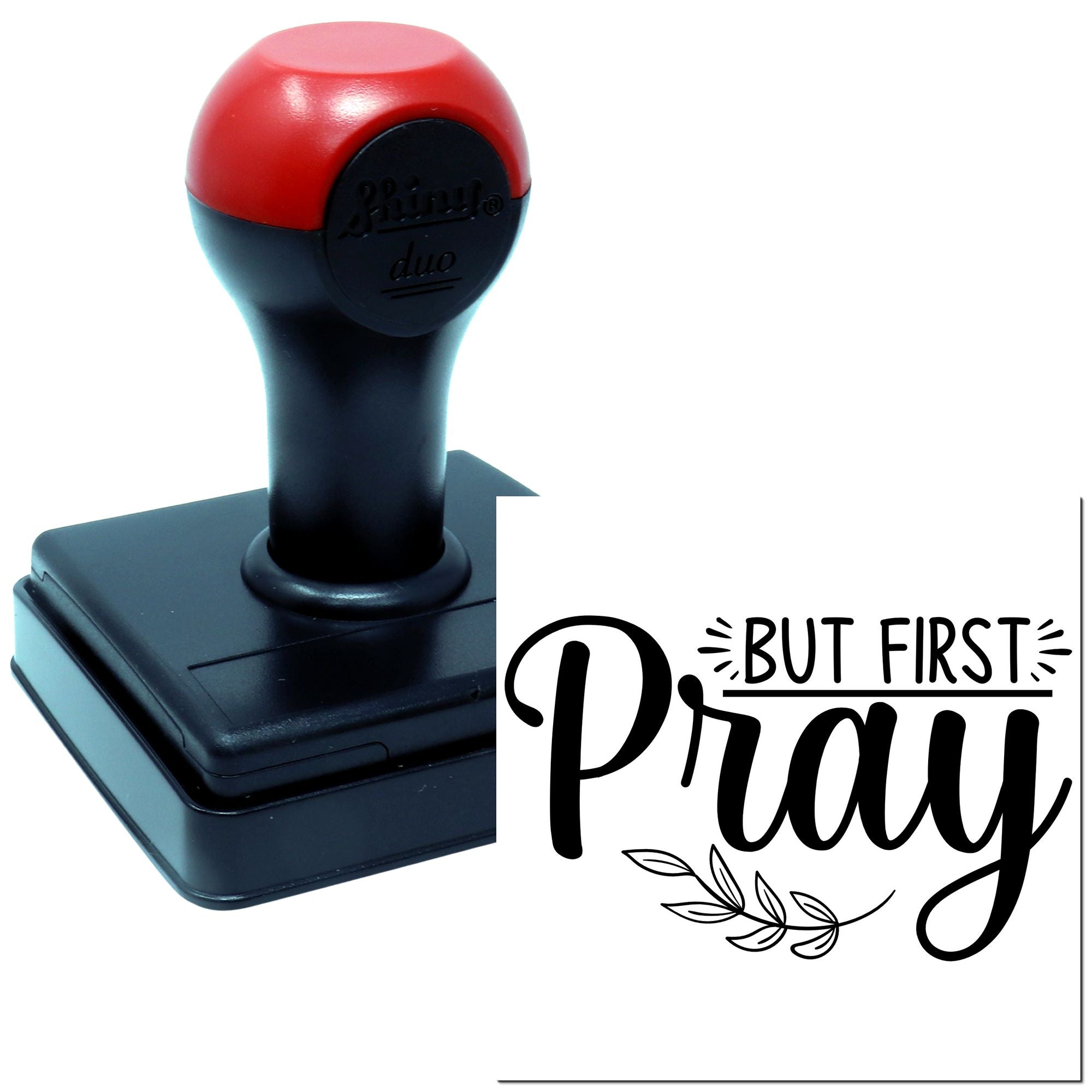 Duo Start Each Day With Prayer Hand Stamp