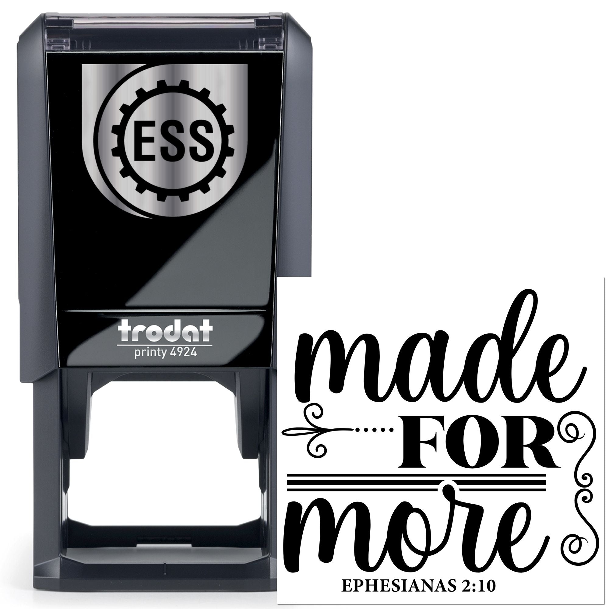 Self-Inking Made More Note Card Stamp