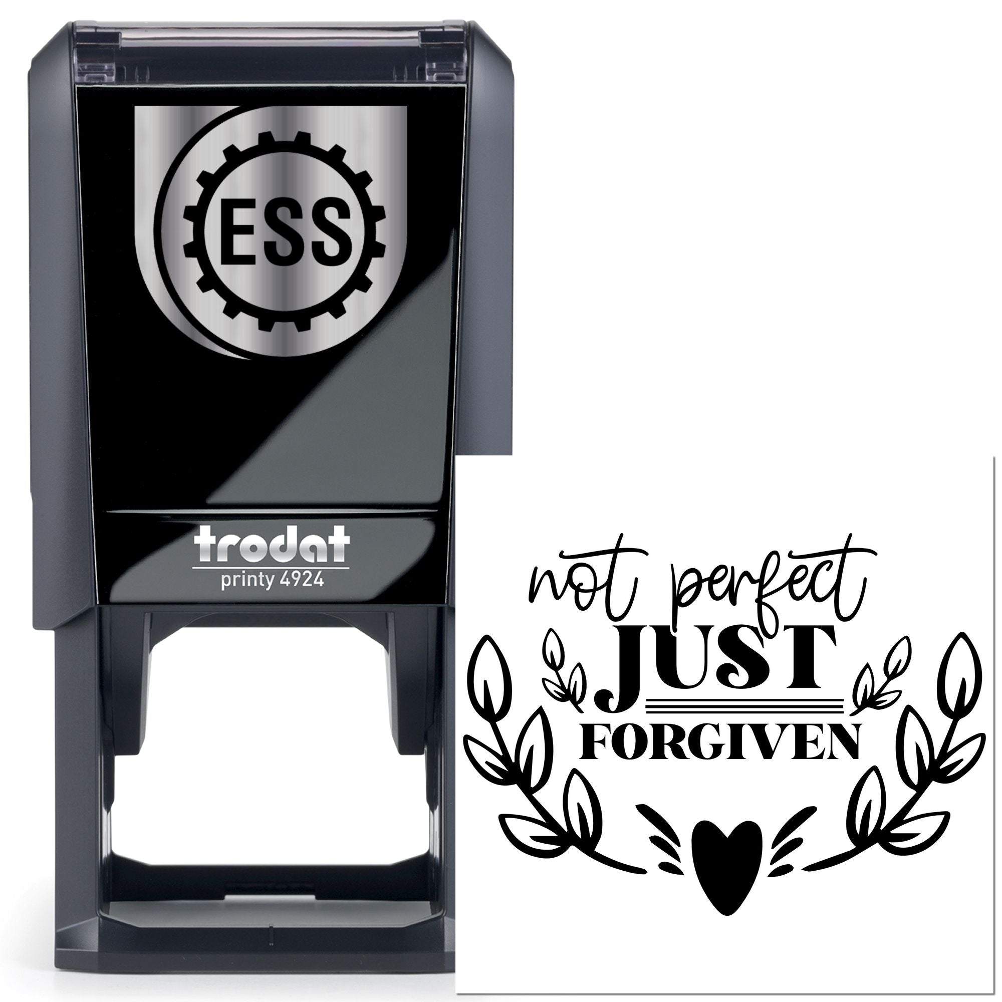 Self-Inking Not Perfect Crafting Stamp