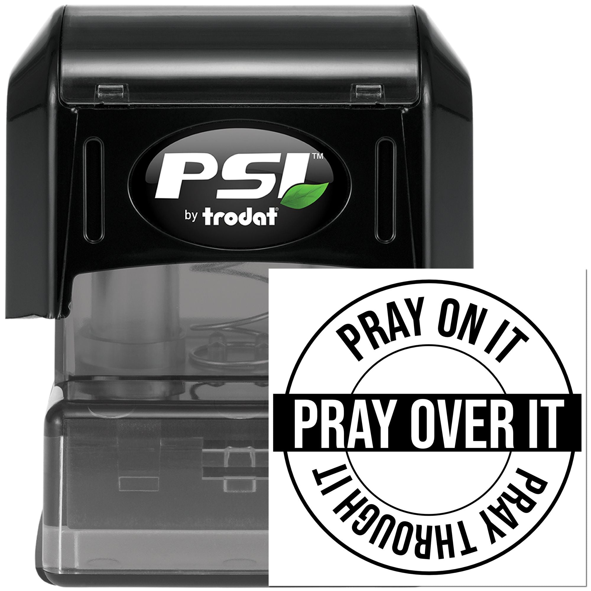 Pre-Inked Pray Over It Note Card Stamp