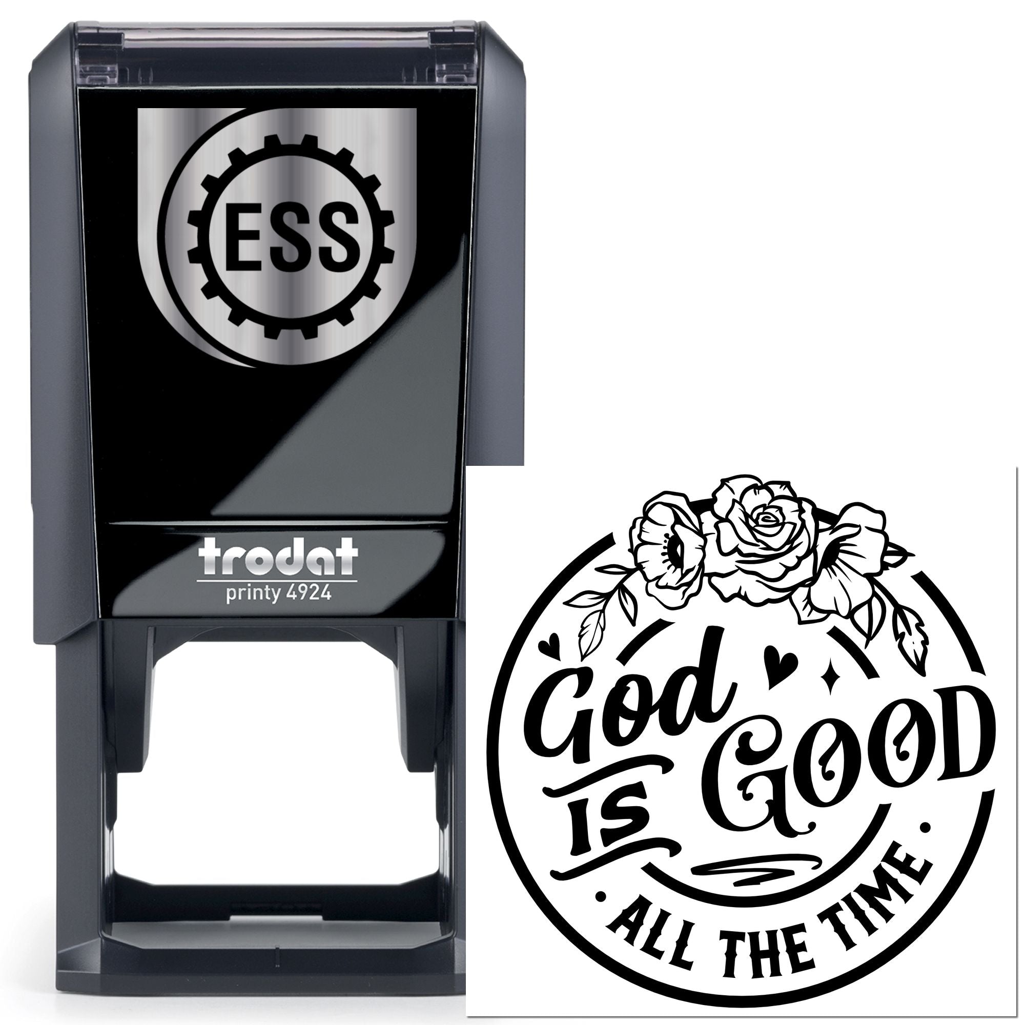 Self-Inking Divine Goodness Tag Stamp