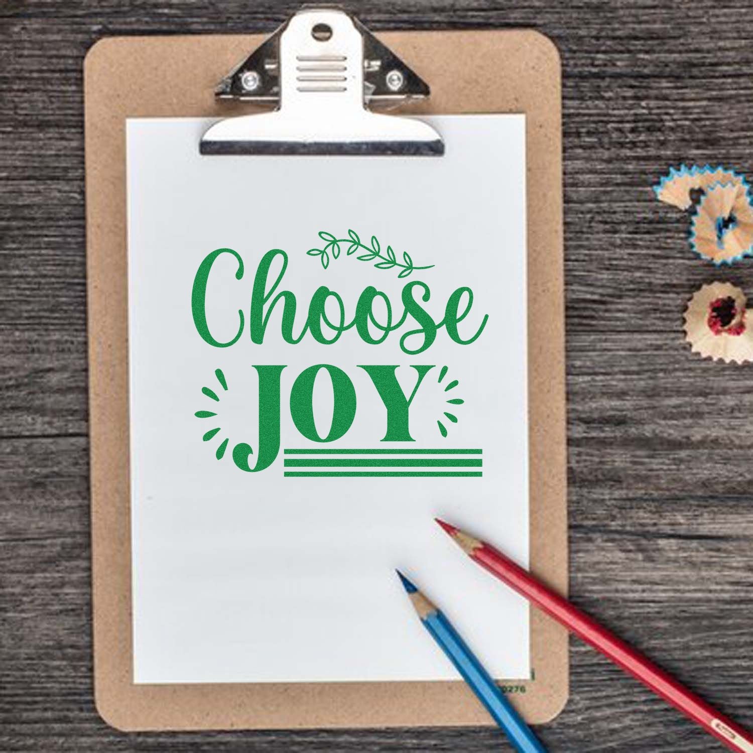Self-Inking Choose Joy Papercraft Stamp