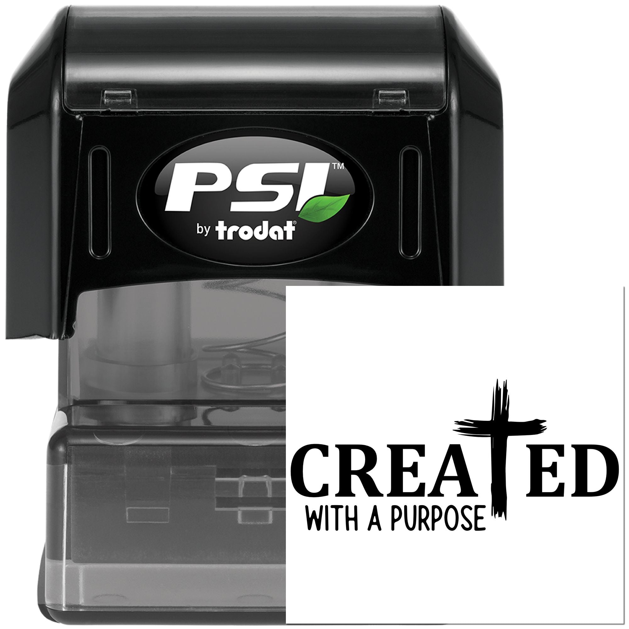 Pre-Inked Created With Purpose Crafting Stamp