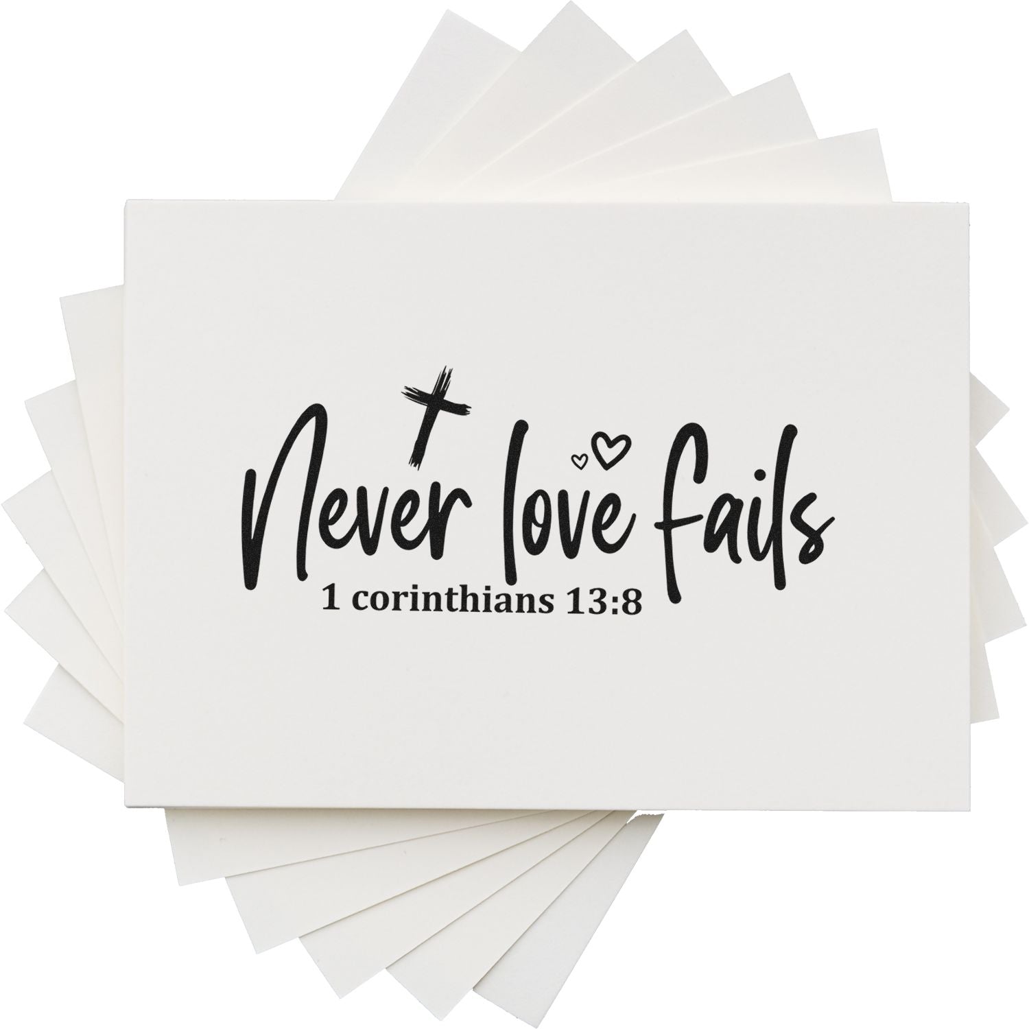 Self-Inking Enduring Love Greeting Card Stamp