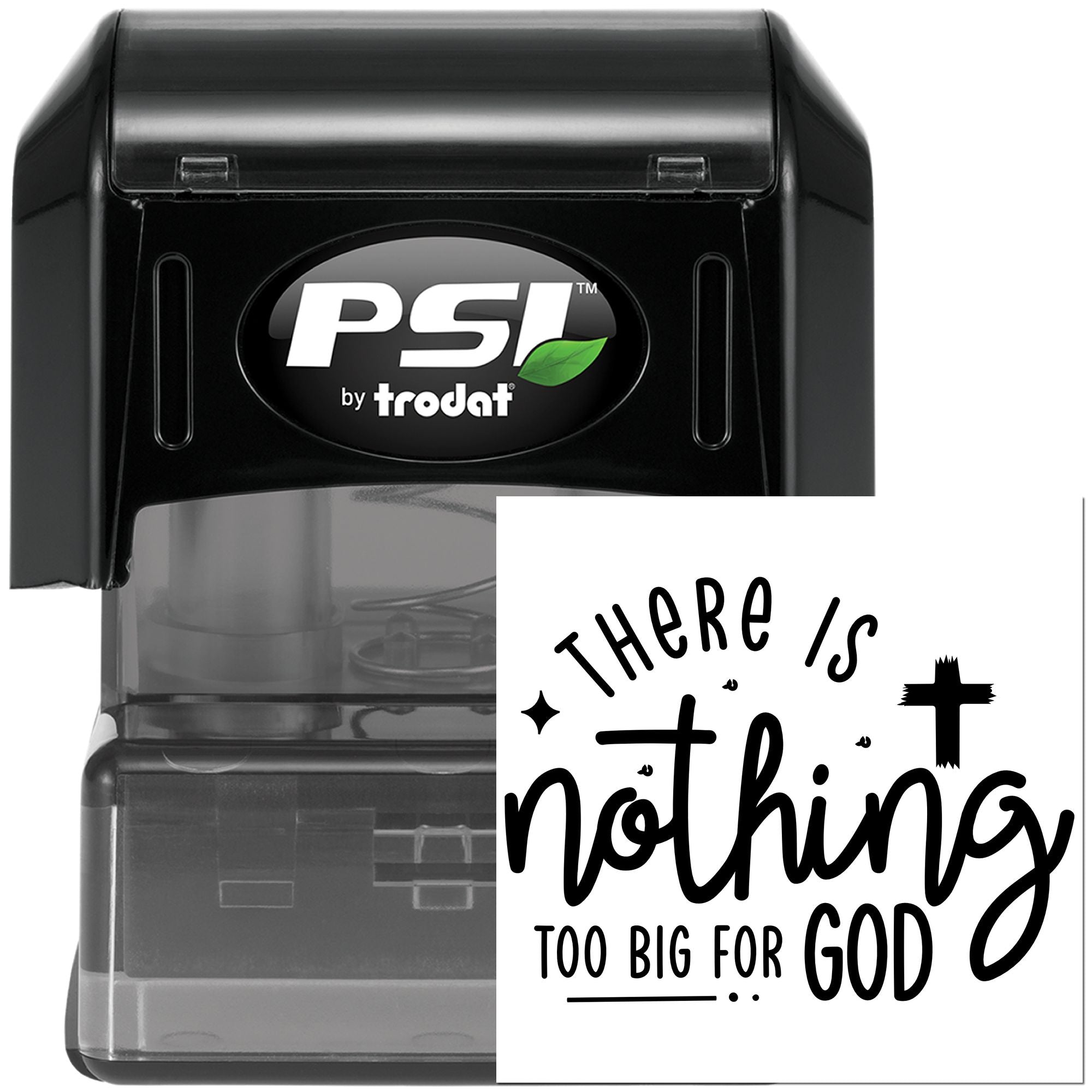 Pre-Inked Nothing Is Impossible Place Card Stamp