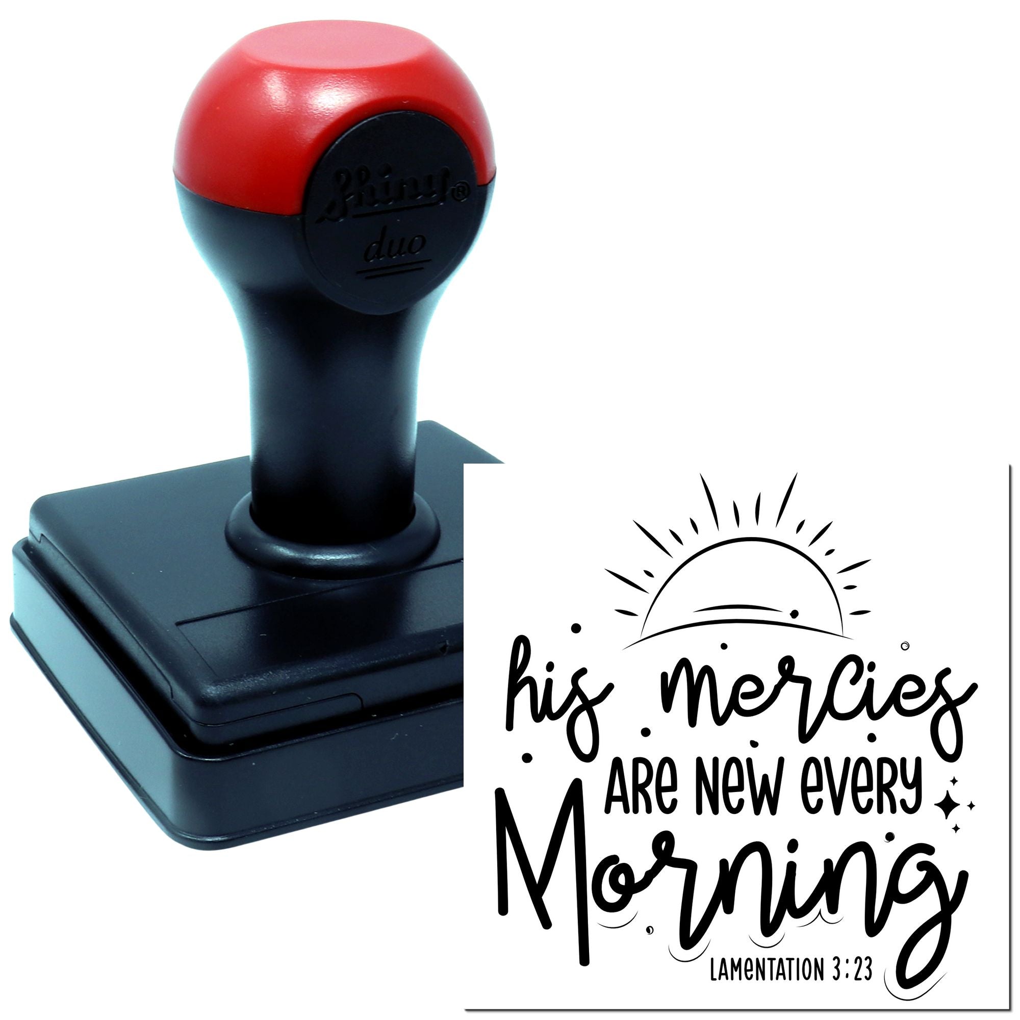 Duo Sunrise Promise Mercies Renewed Daily Hand Stamp