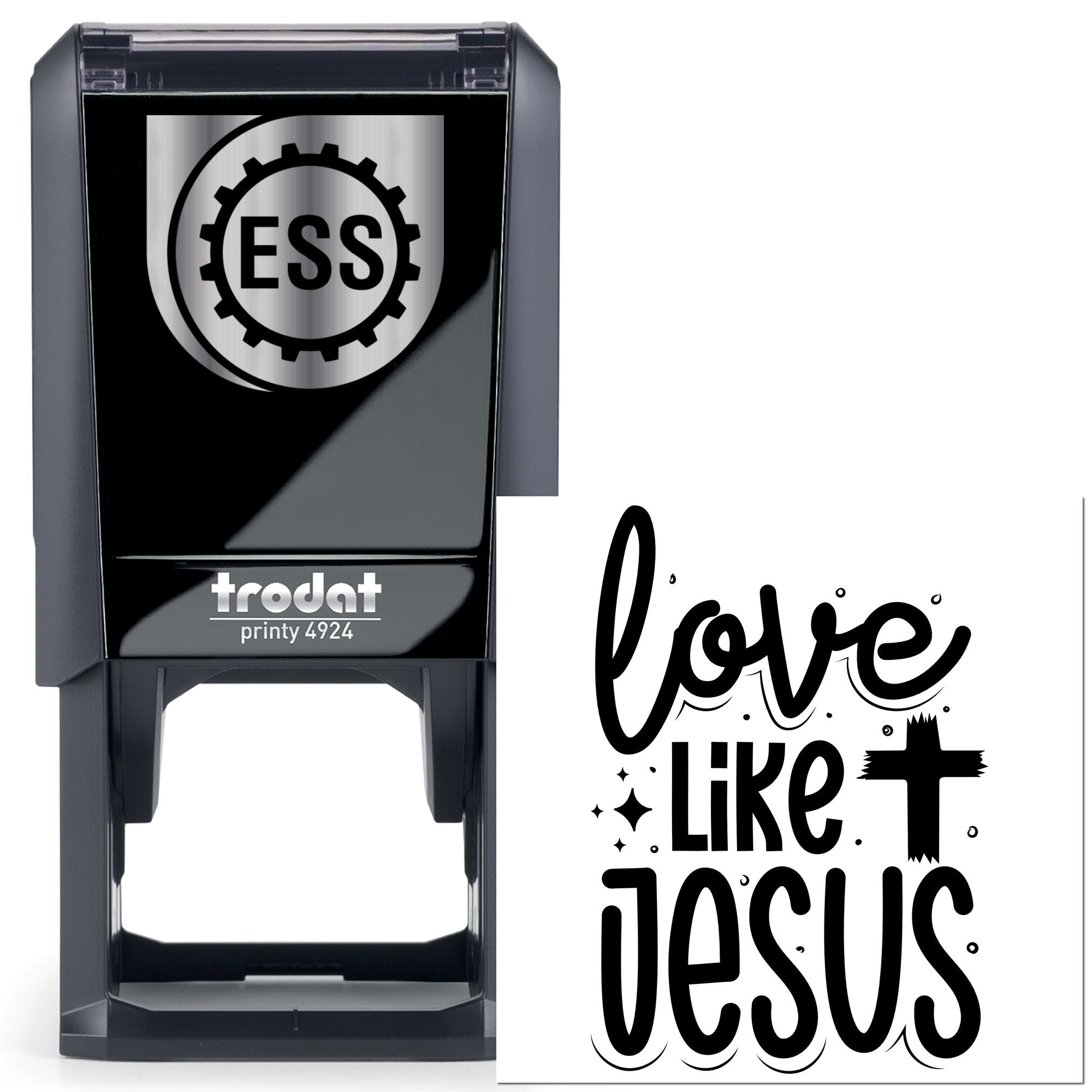 Self-Inking Love Jesus Journaling Stamp