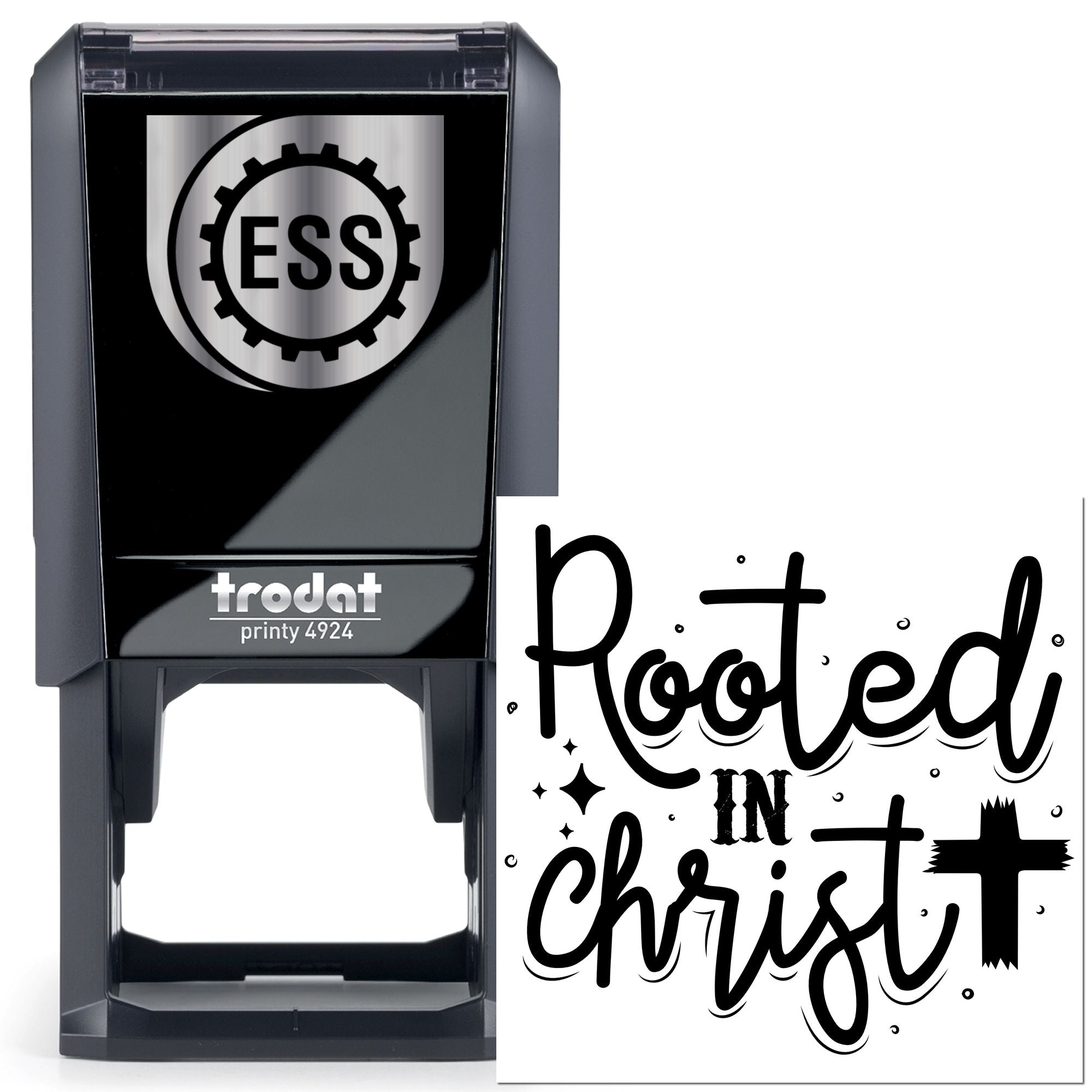 Self-Inking Rooted Christ Postcard Stamp