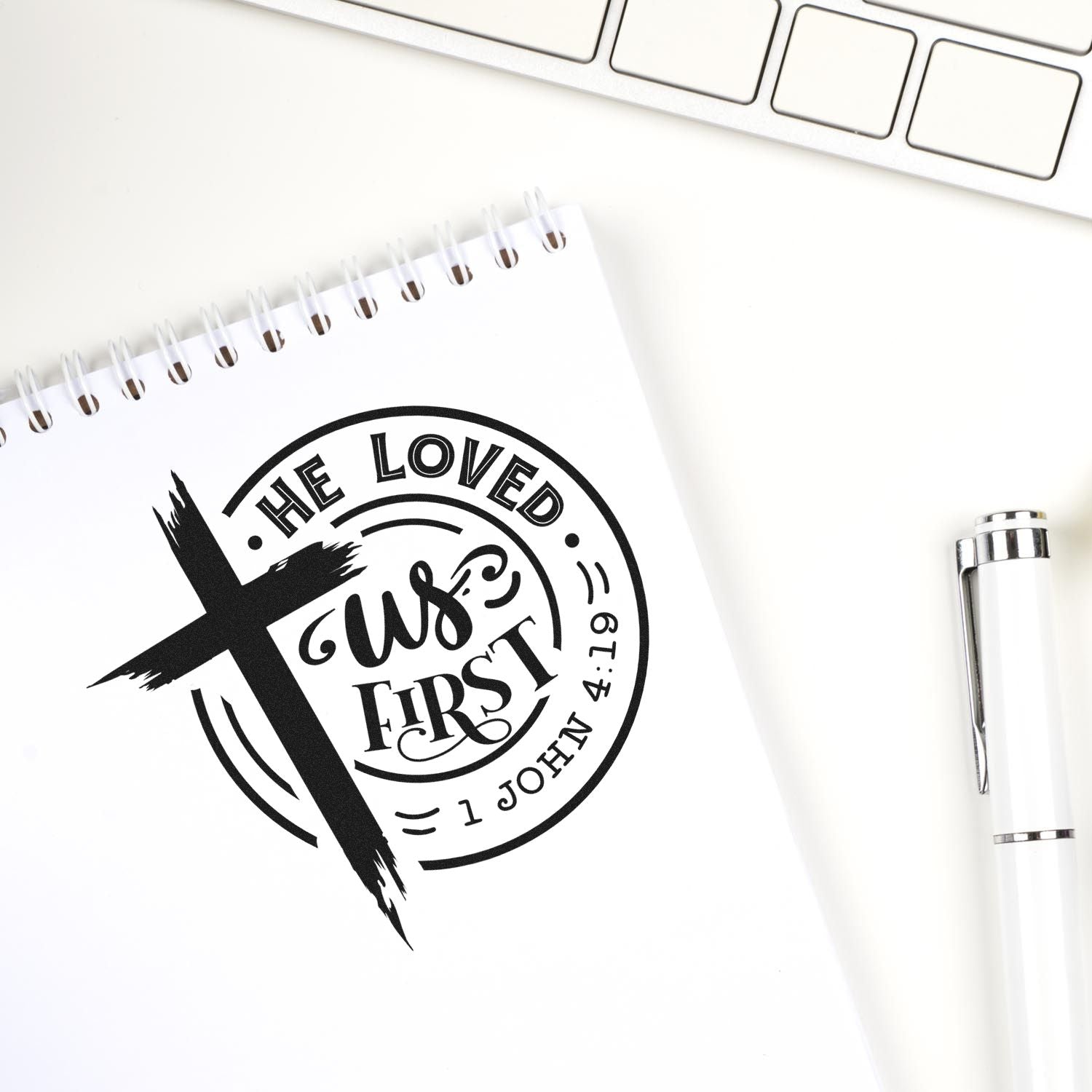 Self-Inking First Love Tag Stamp