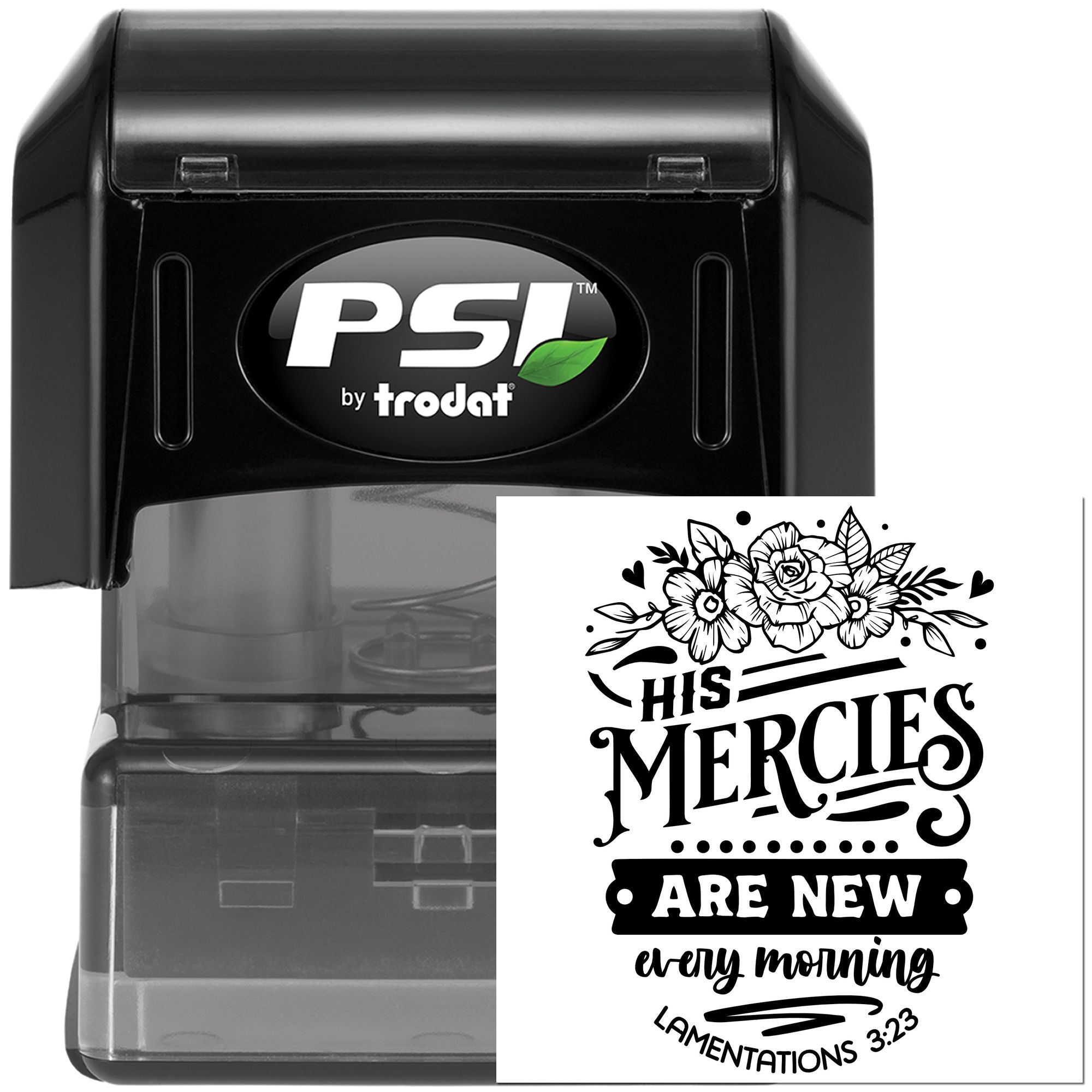 Pre-Inked New Mercies Morning Party Favor Stamp