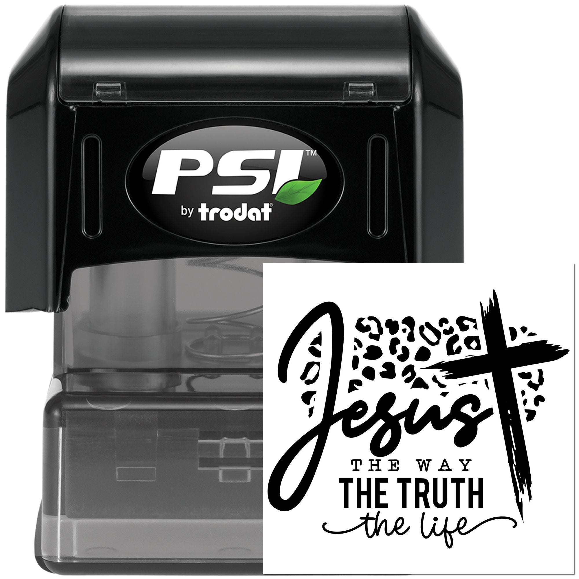 Pre-Inked Jesus The Way Party Favor Stamp