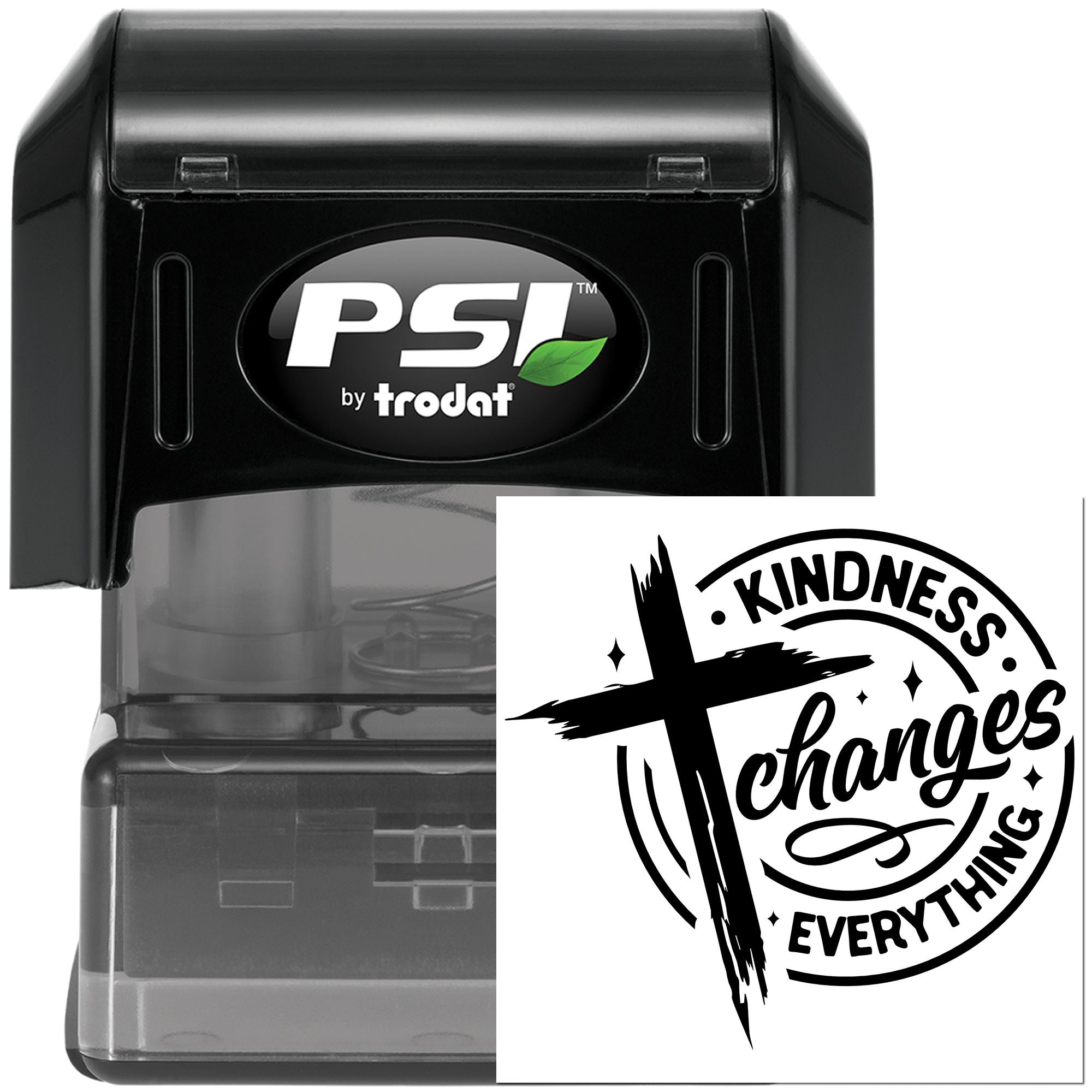 Pre-Inked Kindness Changes Everything Crafting Stamp