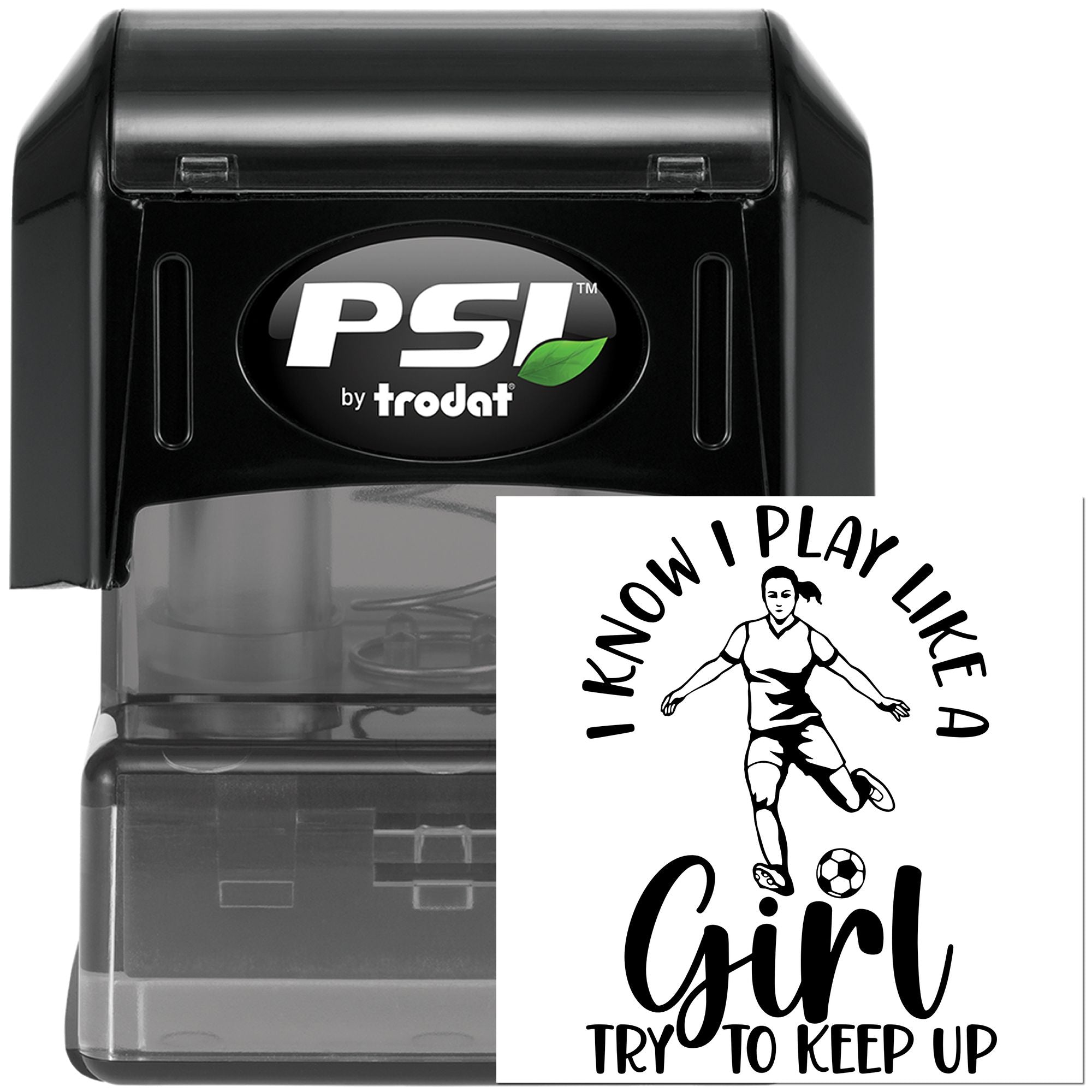 Pre-Inked Like A Girl Paper Goods Stamp