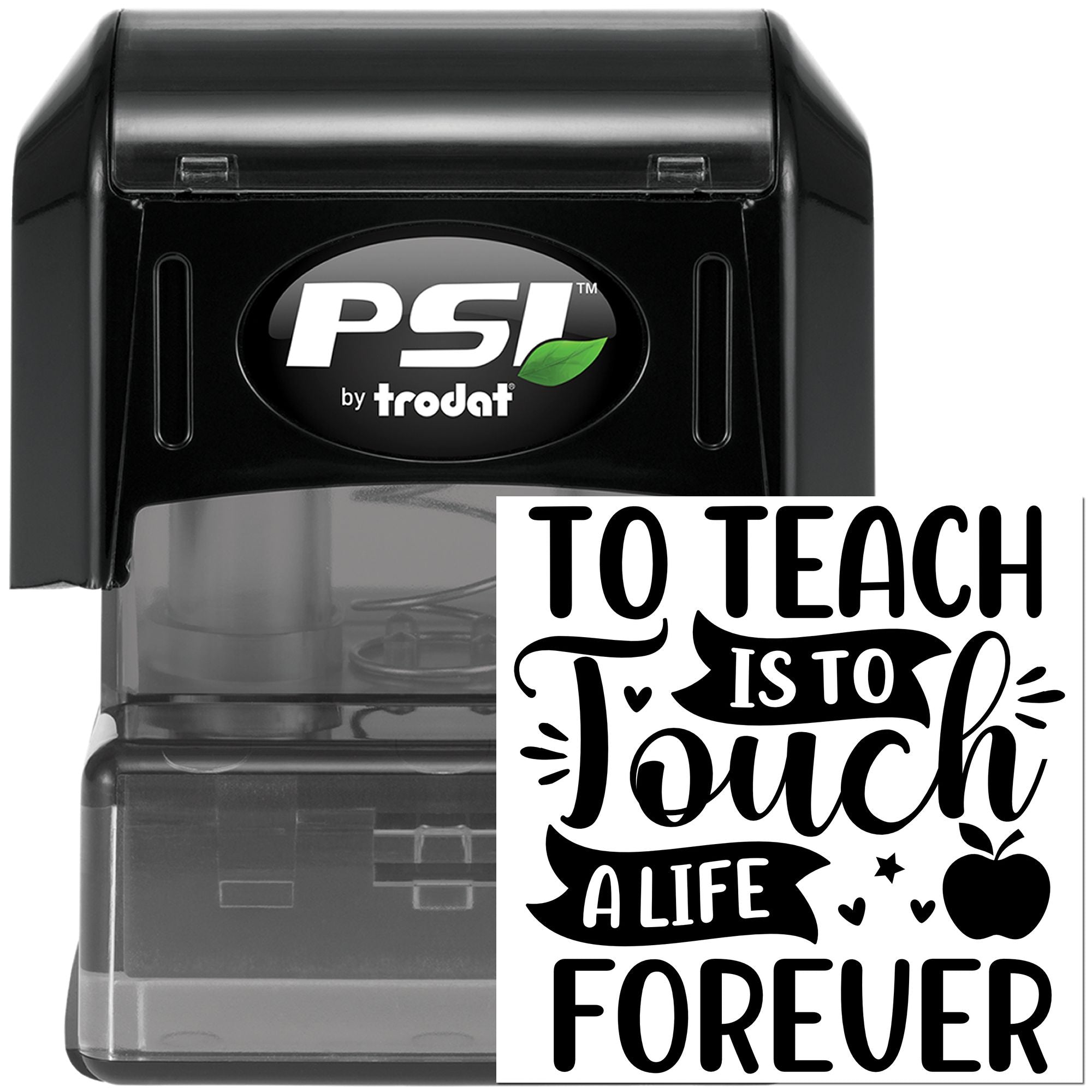 Pre-Inked Teach Touch Forever Paper Craft Stamp