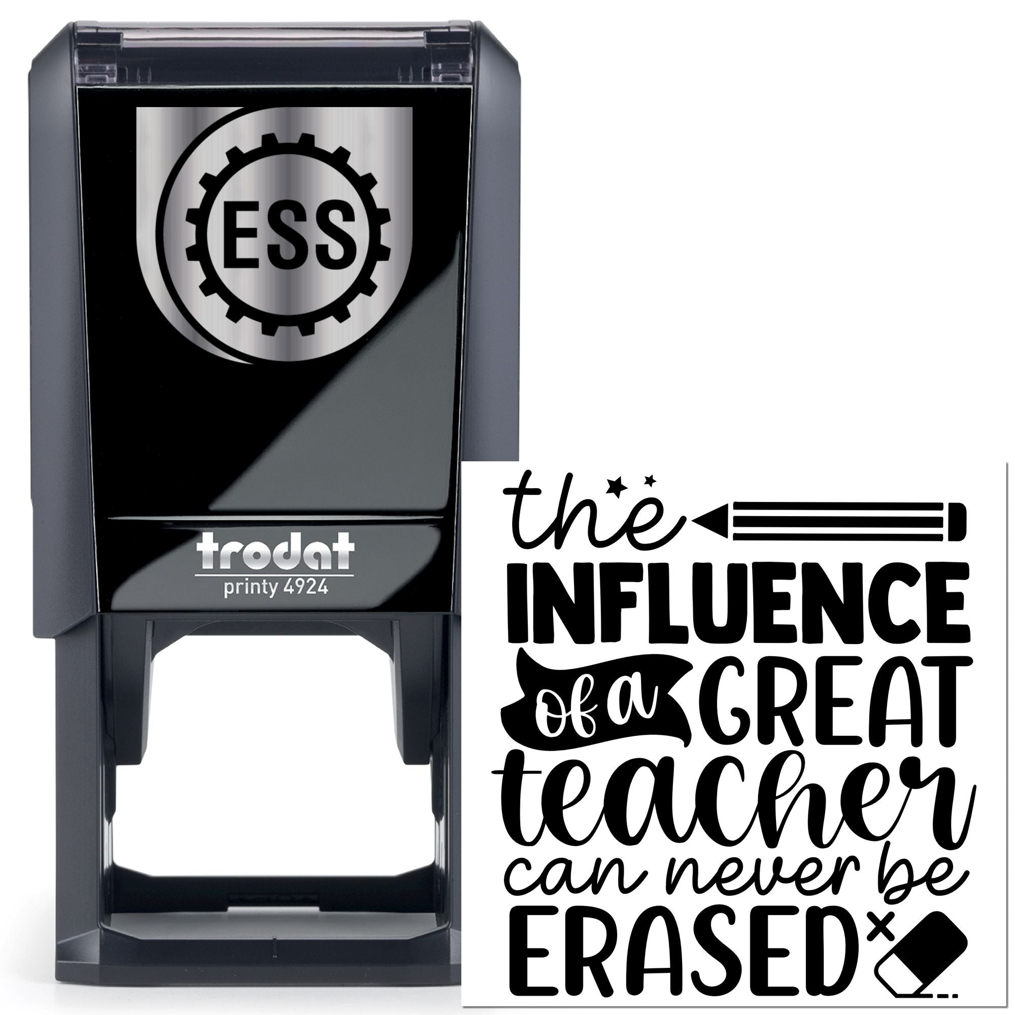 Self-Inking Impactful Teacher Note Card Stamp