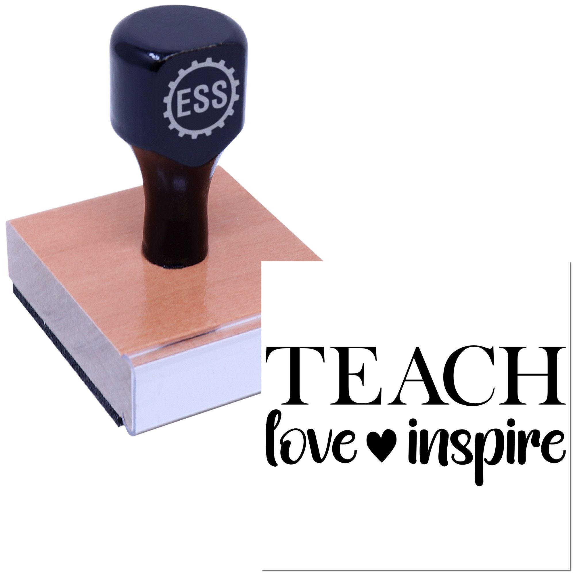 Empower Ignite Growth Place Card Rubber Stamp