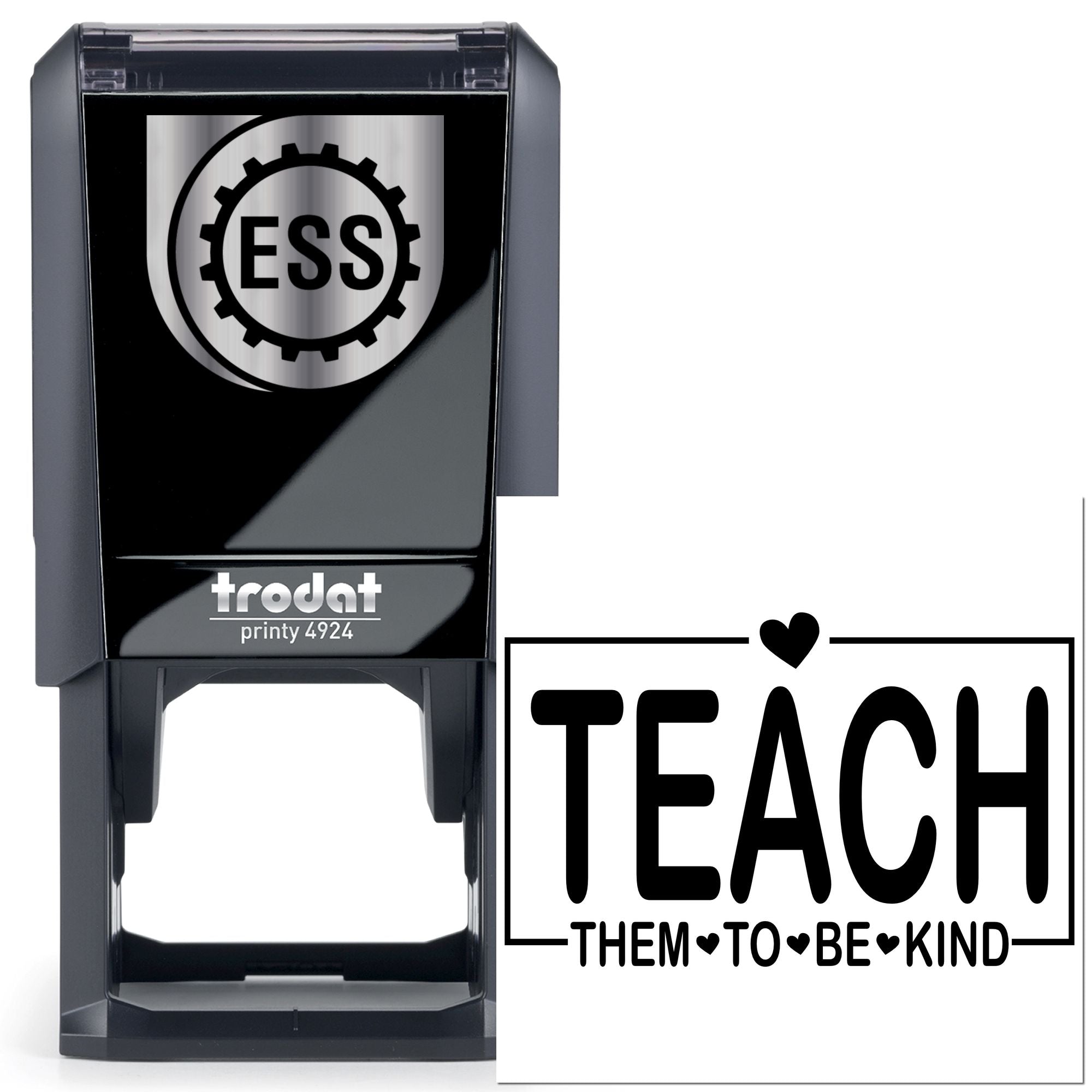 Self-Inking Teach Kindness Party Favor Stamp