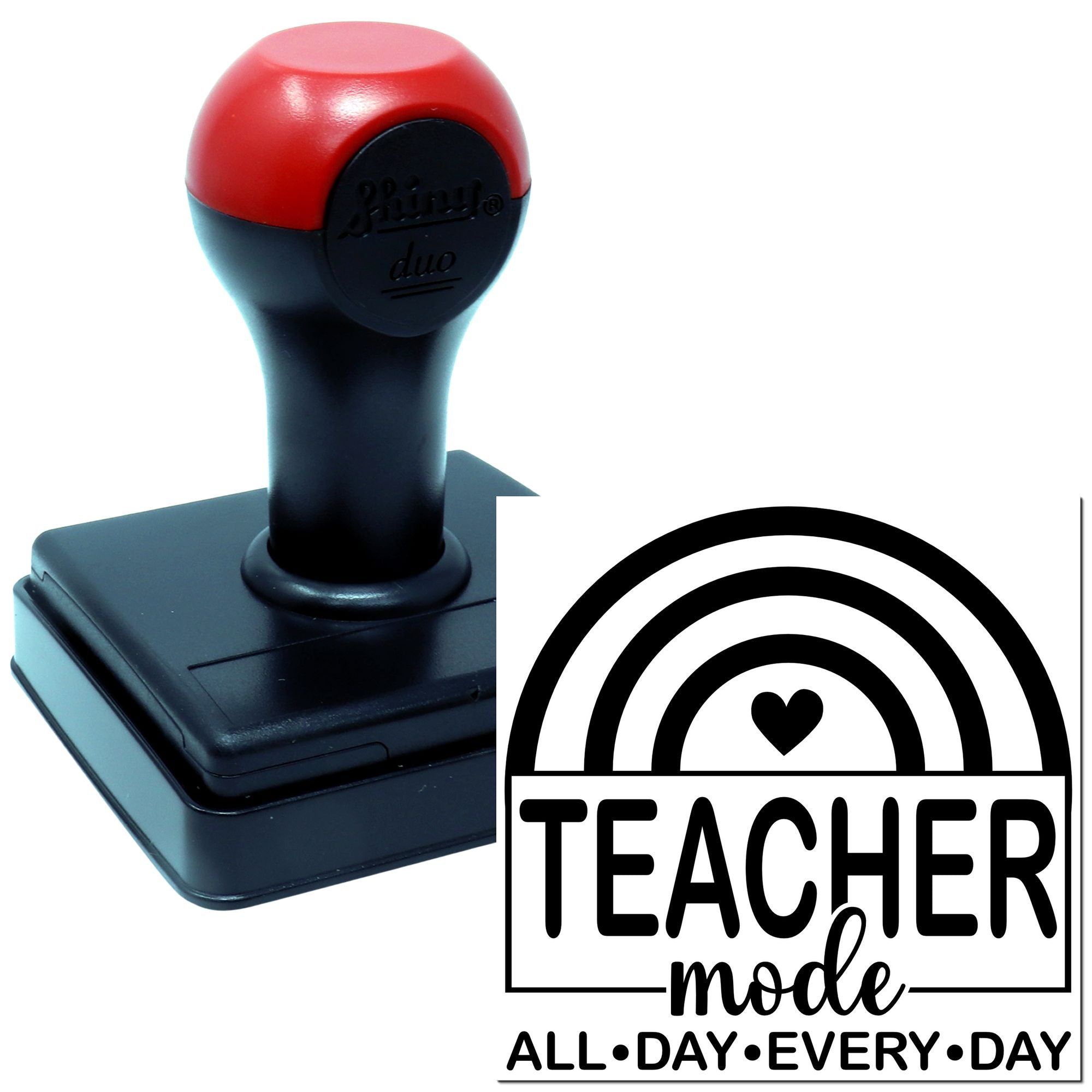 Duo Heartfelt Teacher Mode All Day Hand Stamp