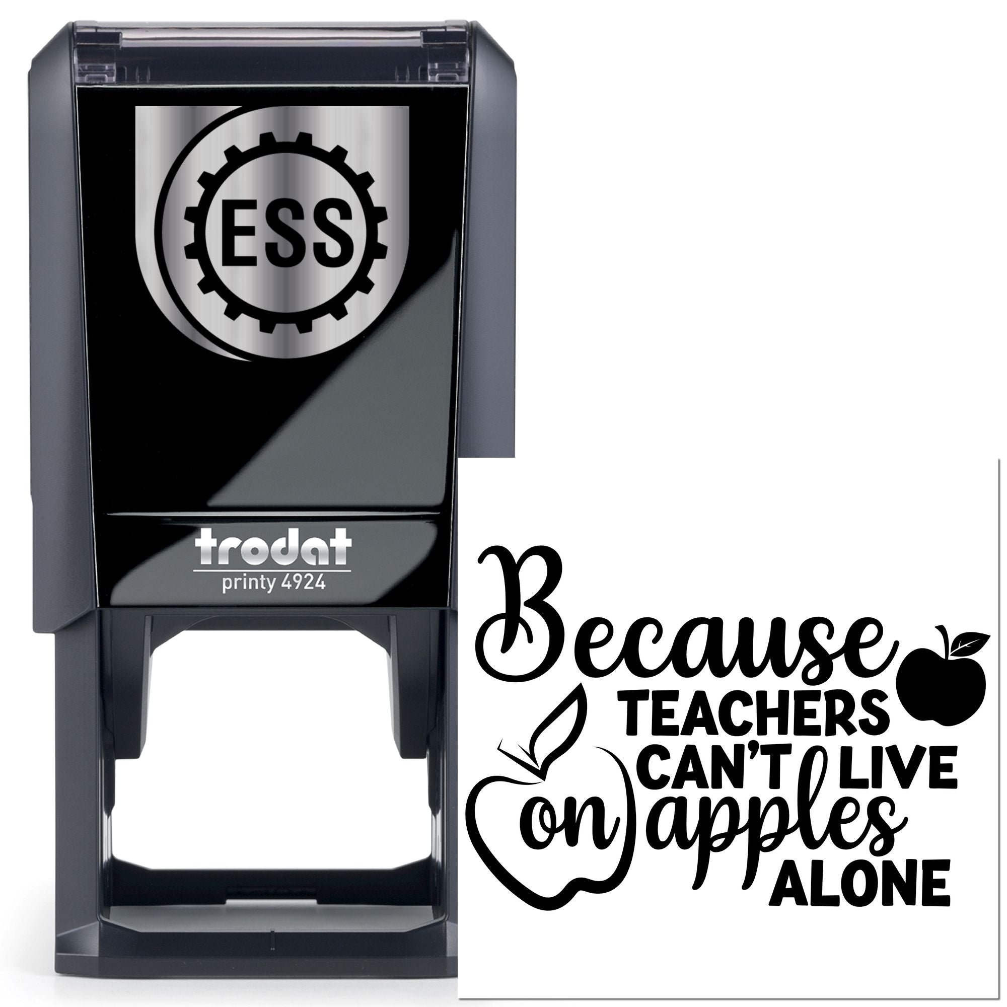 Self-Inking Teacher Humor Scrapbooking Stamp