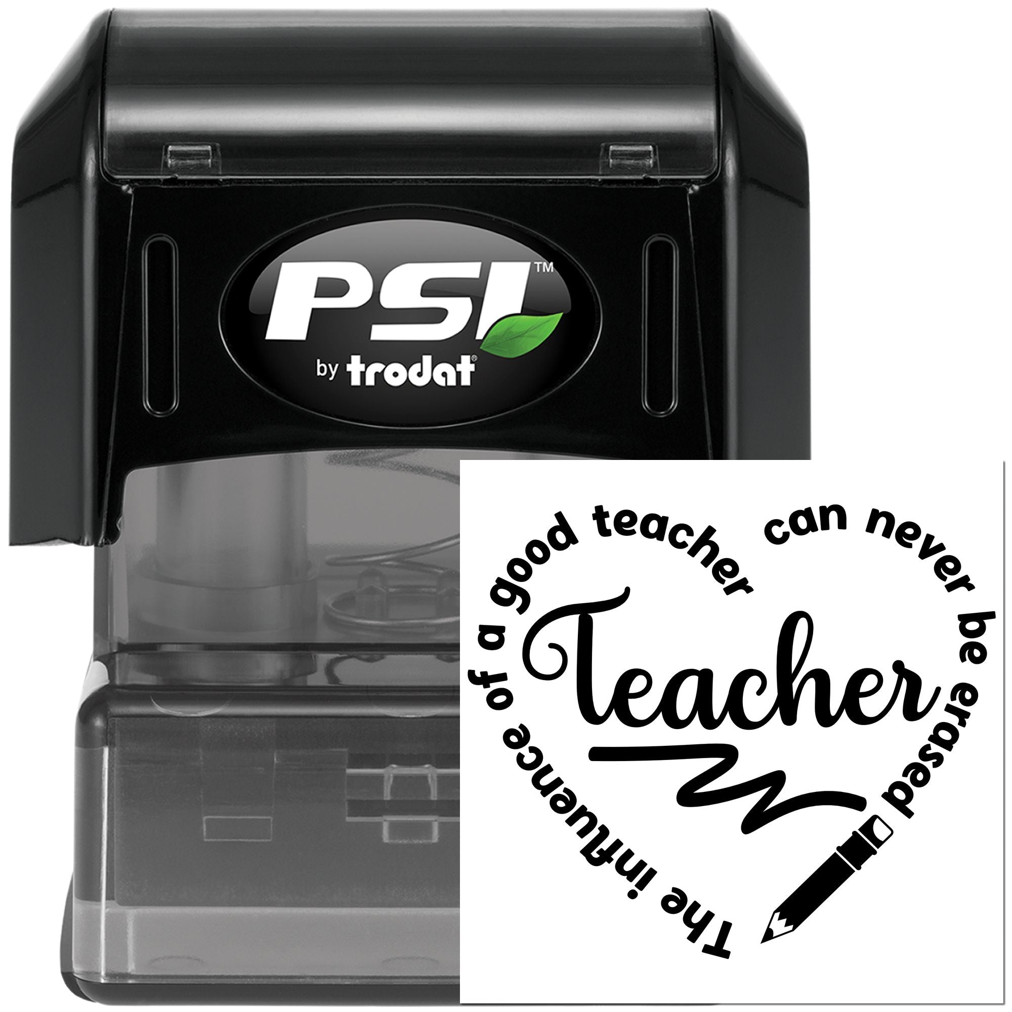 Pre-Inked A Good Teacher Paper Craft Stamp