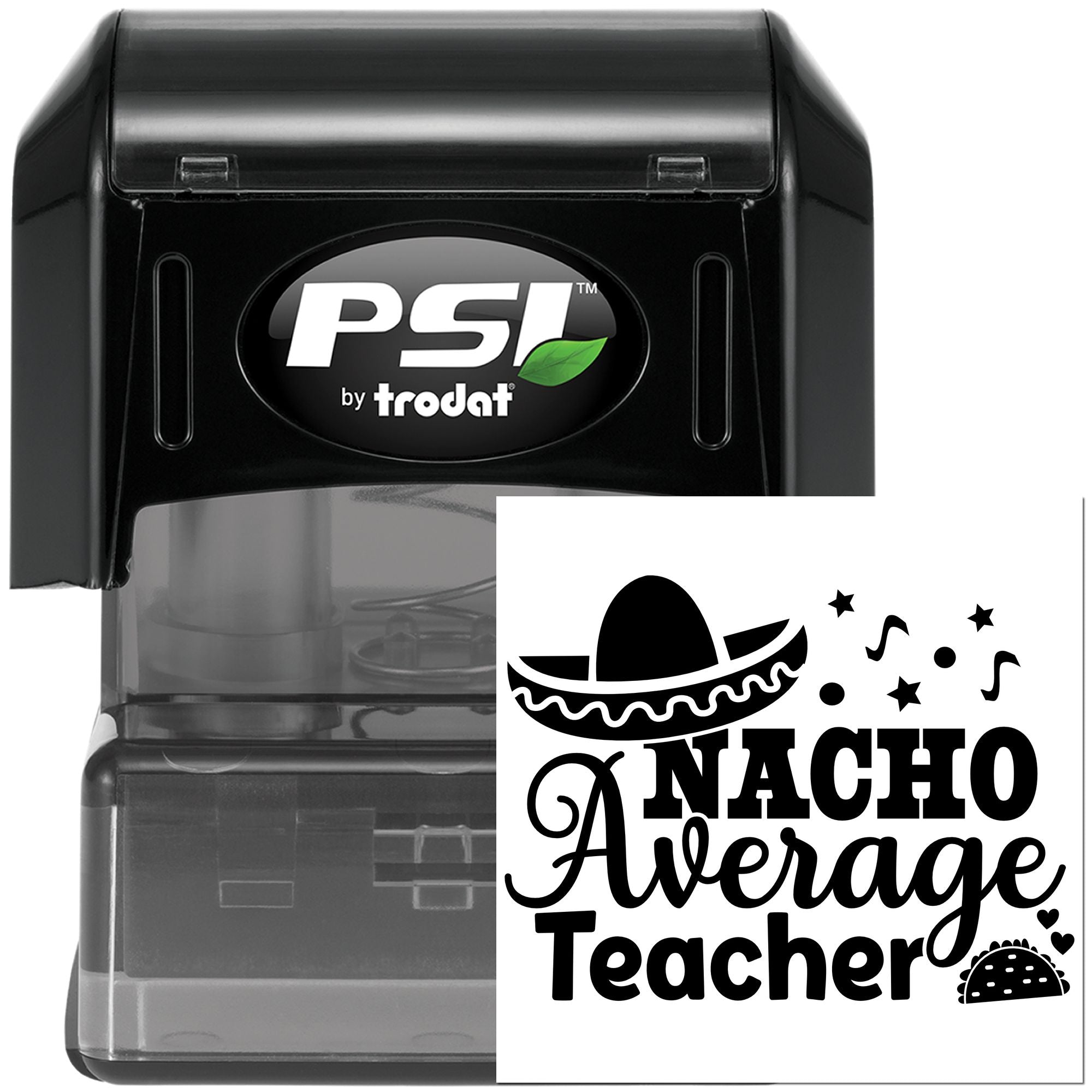 Pre-Inked Nacho Average Teacher Paper Goods Stamp