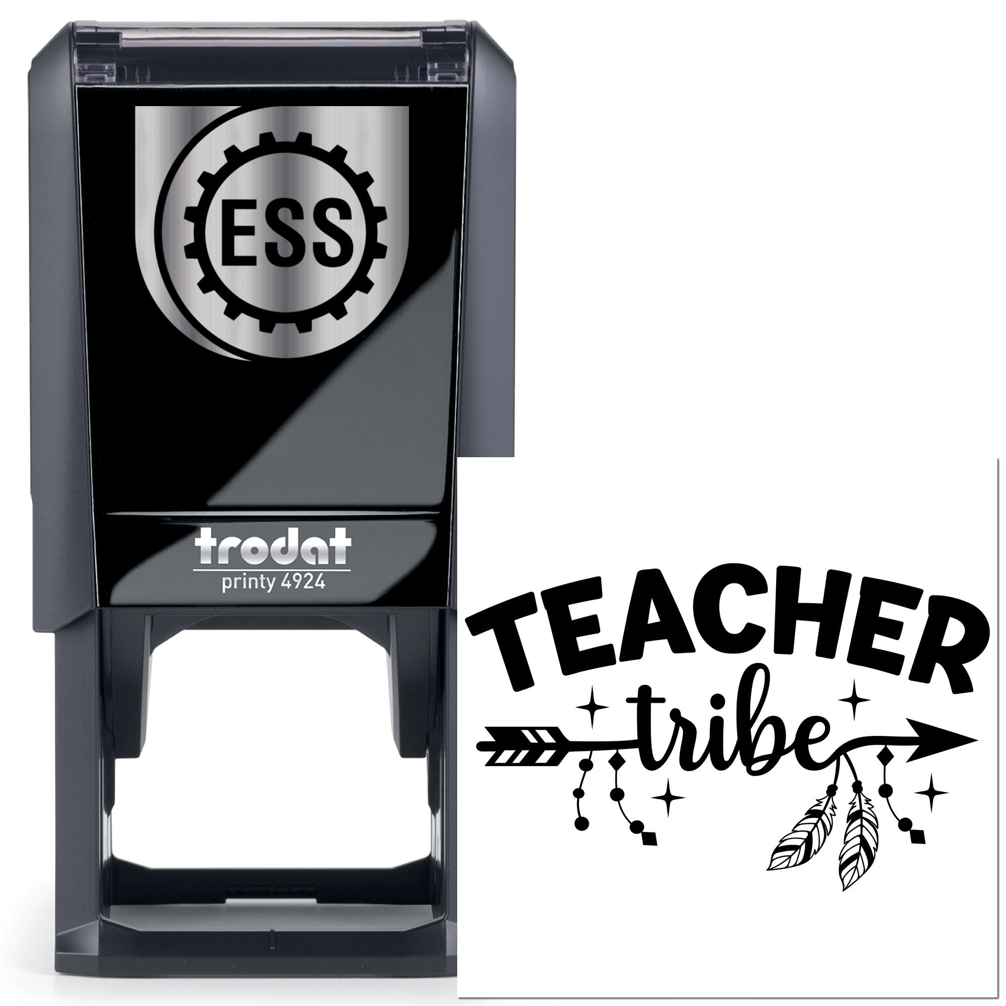 Self-Inking Teacher Tribe Handcraft Stamp