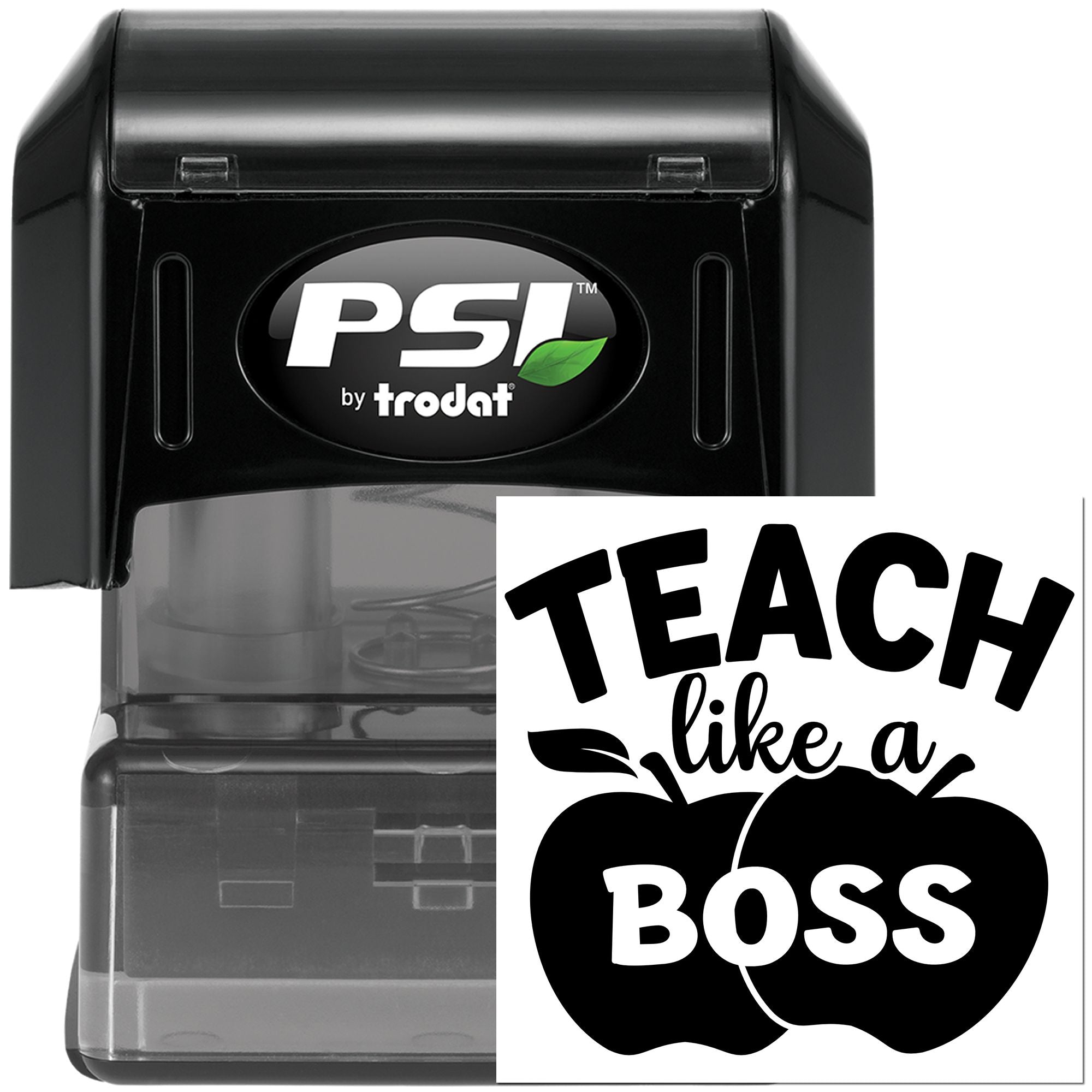 Pre-Inked Teach Like Boss Paper Craft Stamp