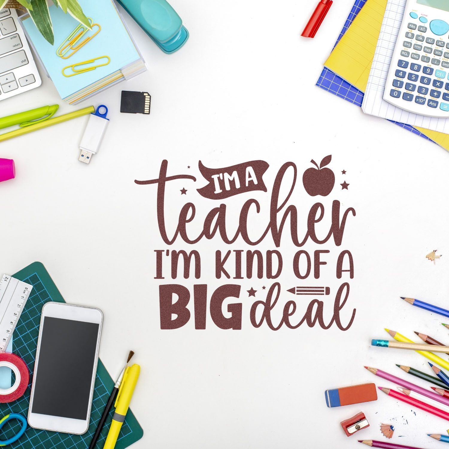 Self-Inking Big Deal Card Making Stamp