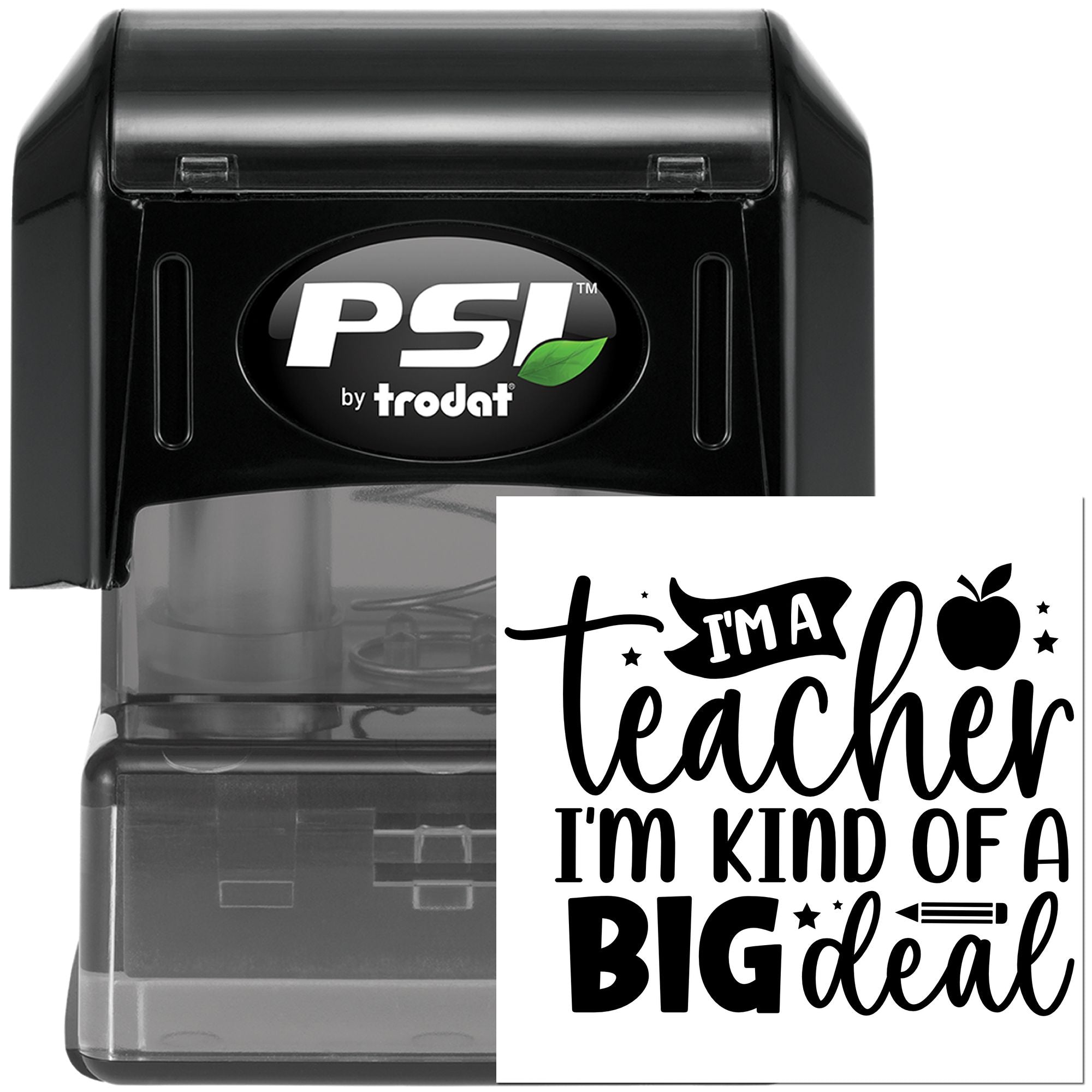 Pre-Inked I'm A Teacher Crafting Stamp