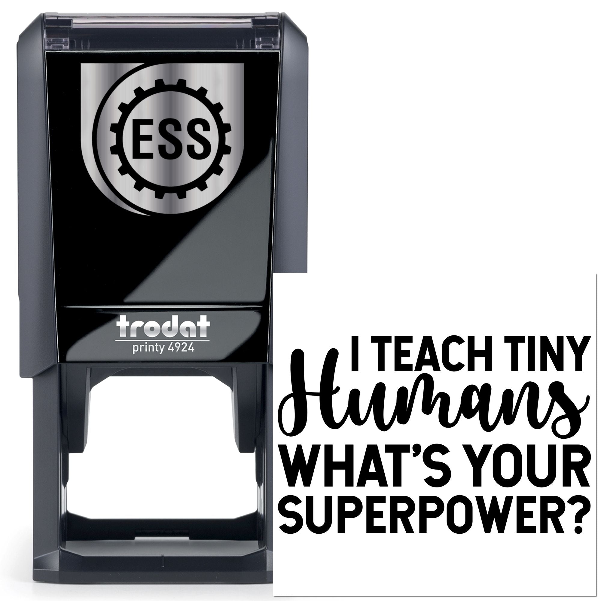 Self-Inking Little Teacher Tag Stamp