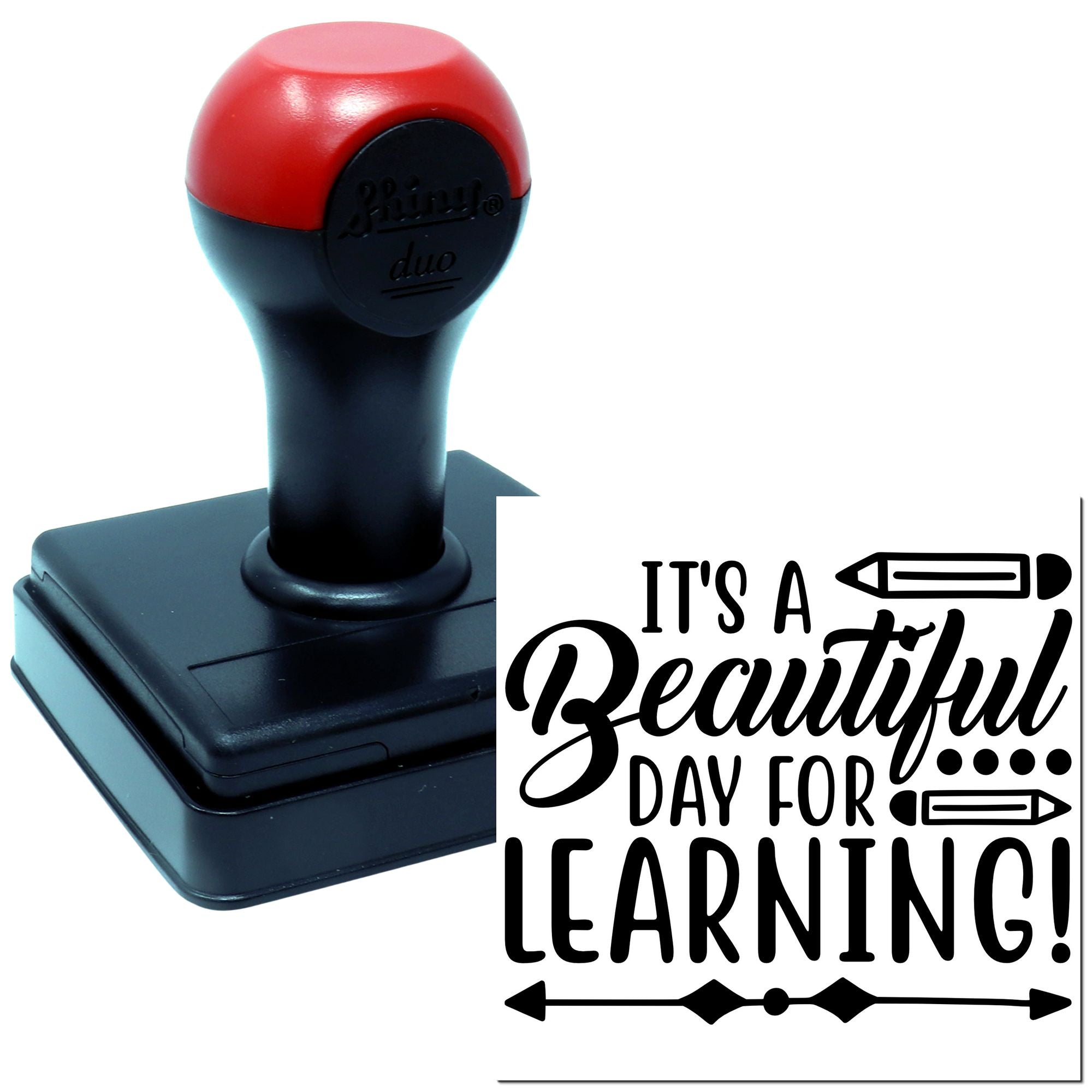 Duo A Beautiful Day For Learning Hand Stamp