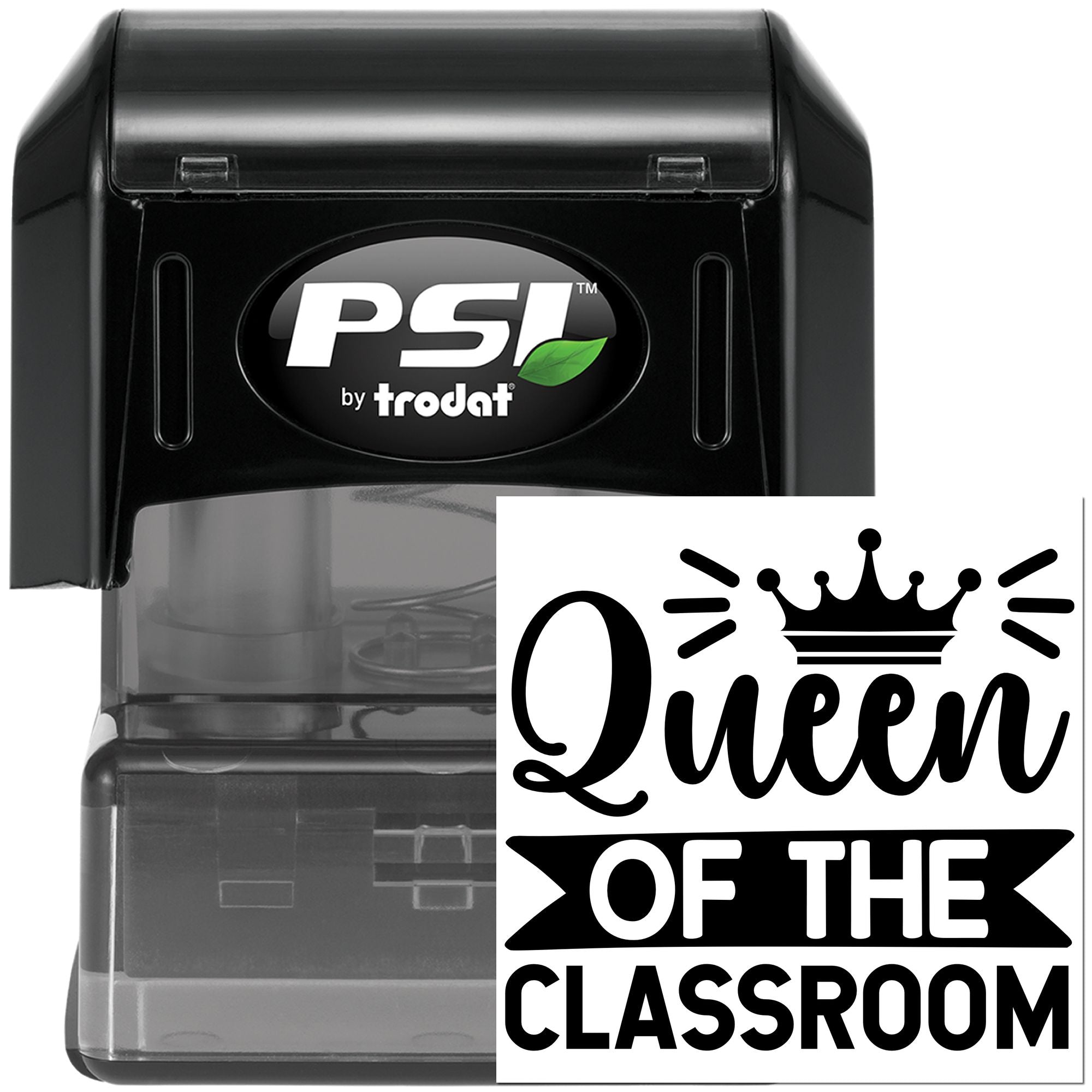 Pre-Inked Classroom Queen Crown Cardmaking Stamp