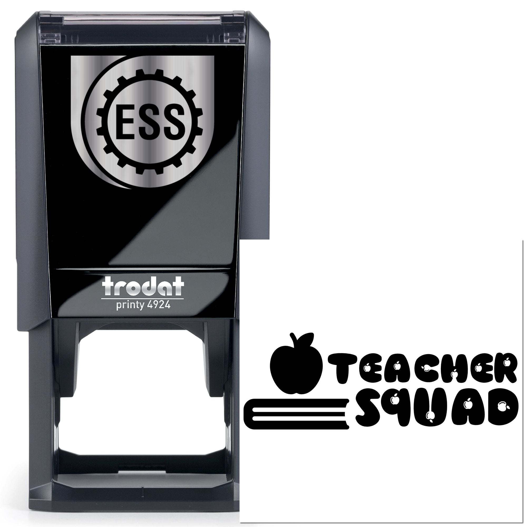Self-Inking Teacher Squad Card Making Stamp