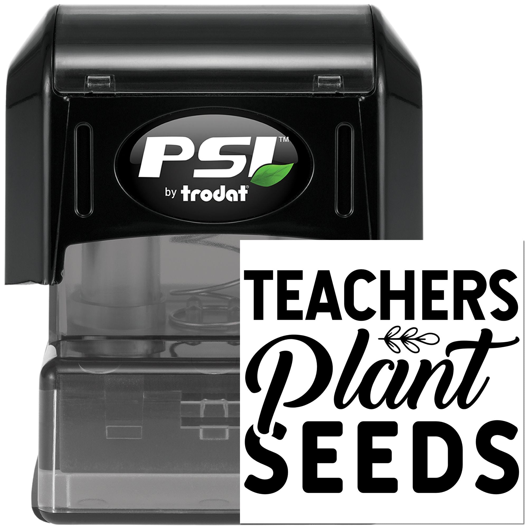 Pre-Inked Teachers Plant Seeds Paper Craft Stamp