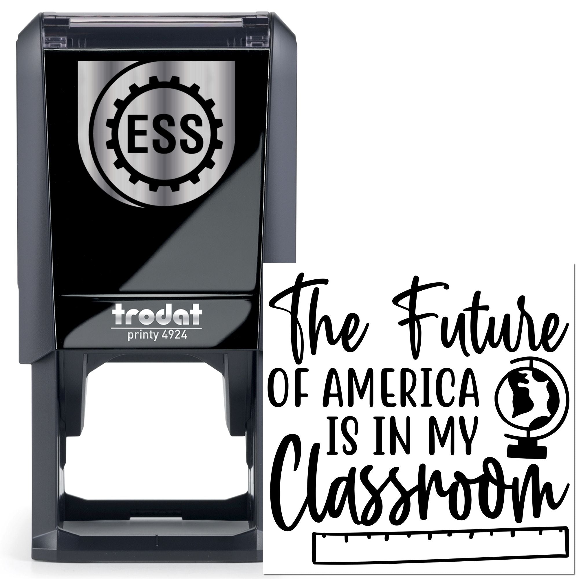 Self-Inking Future Classroom Craft Stamp