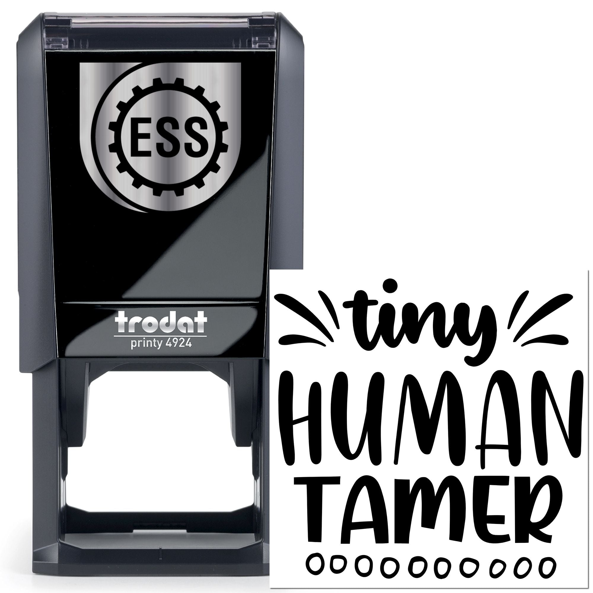 Self-Inking Tiny Tamer Card Stamp