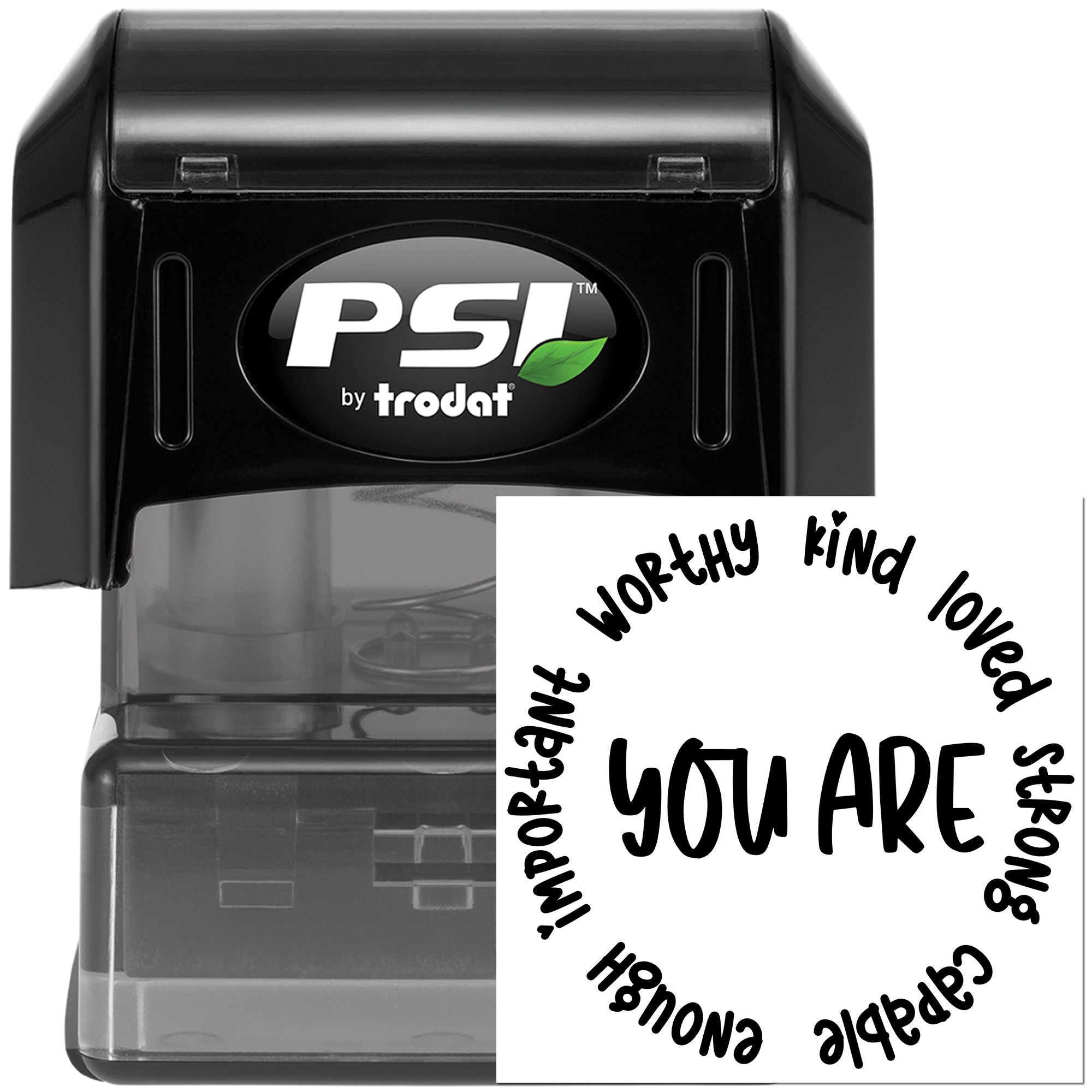 Pre-Inked You Are Beautiful Paper Craft Stamp
