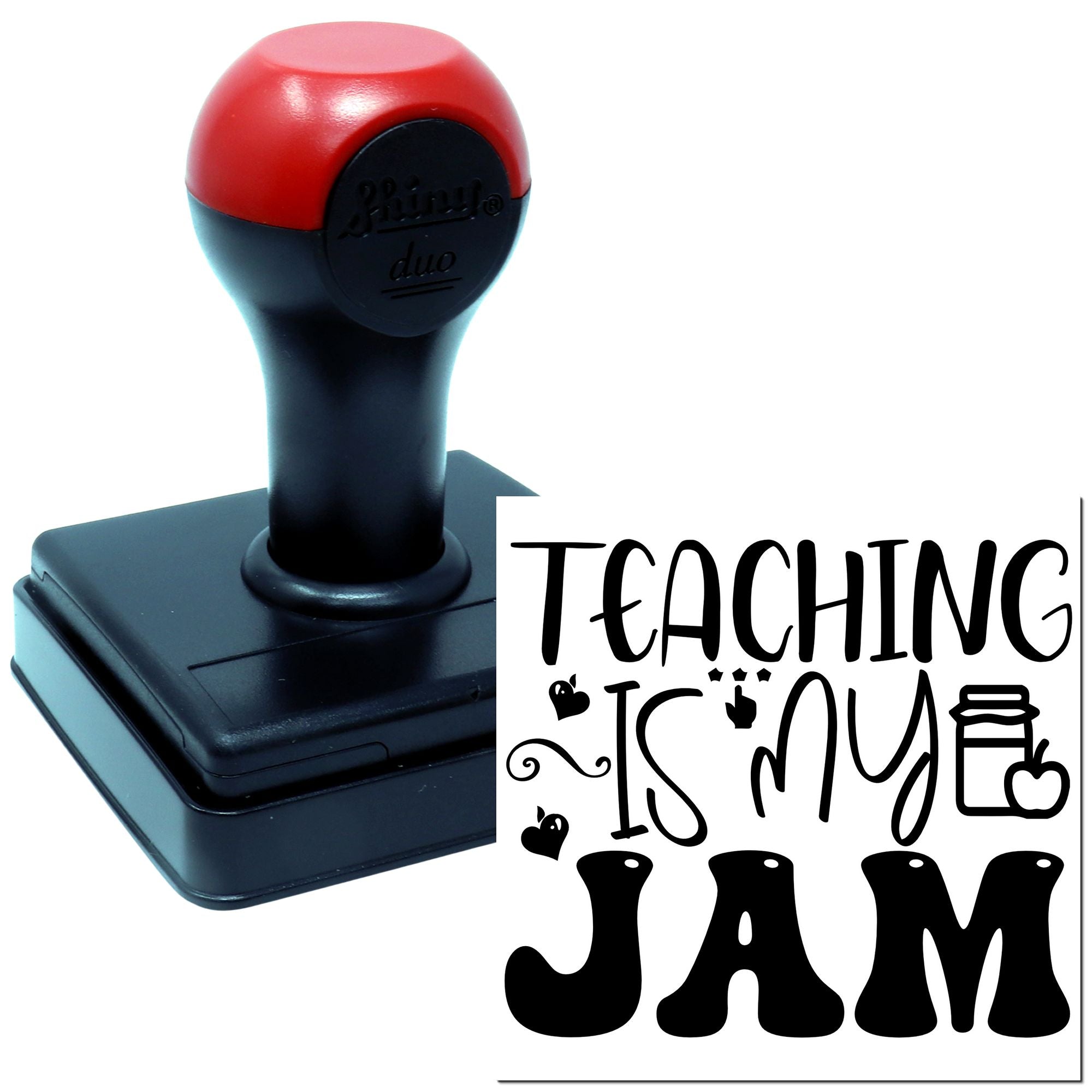 Duo Teaching Is Definitely My Jam Hand Stamp