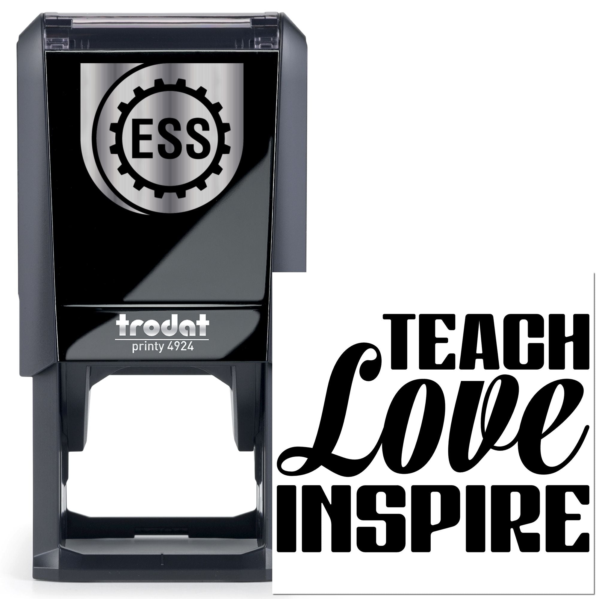 Self-Inking Love Inspire Tag Stamp