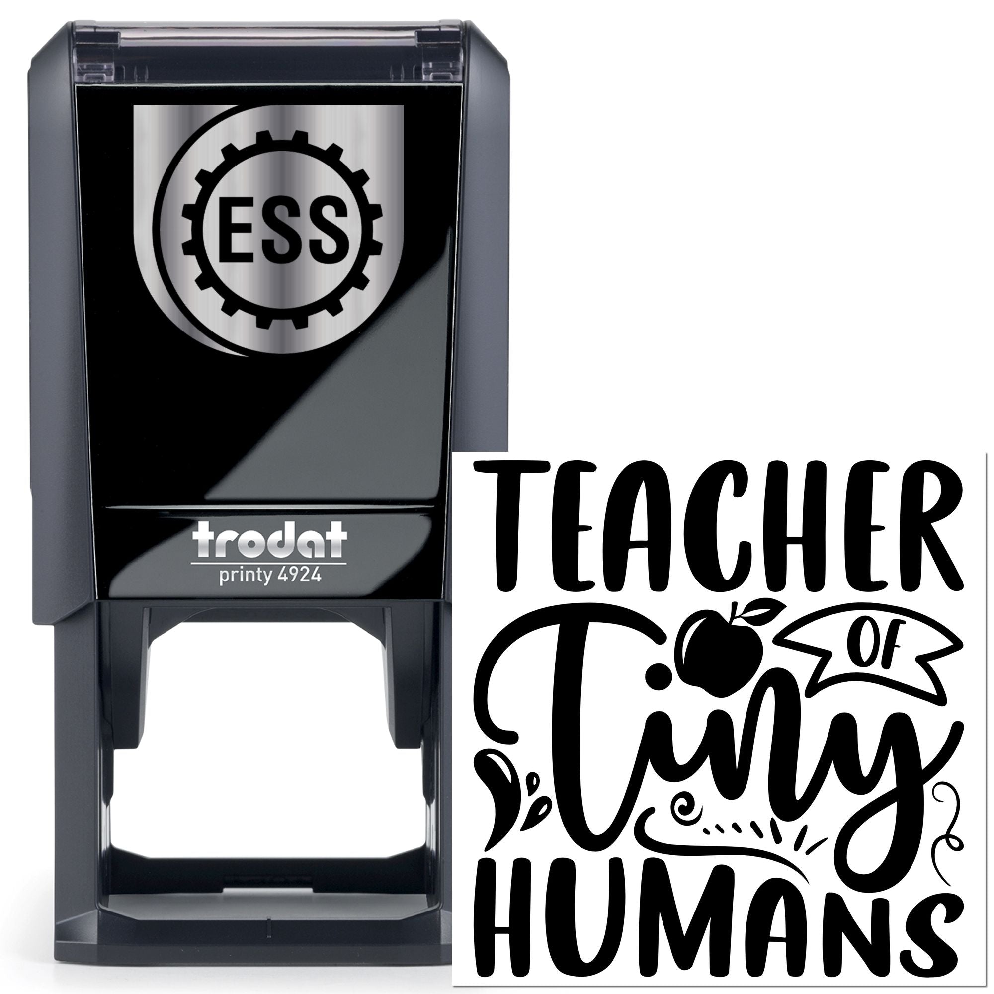 Self-Inking Tiny Humans Mini Card Stamp