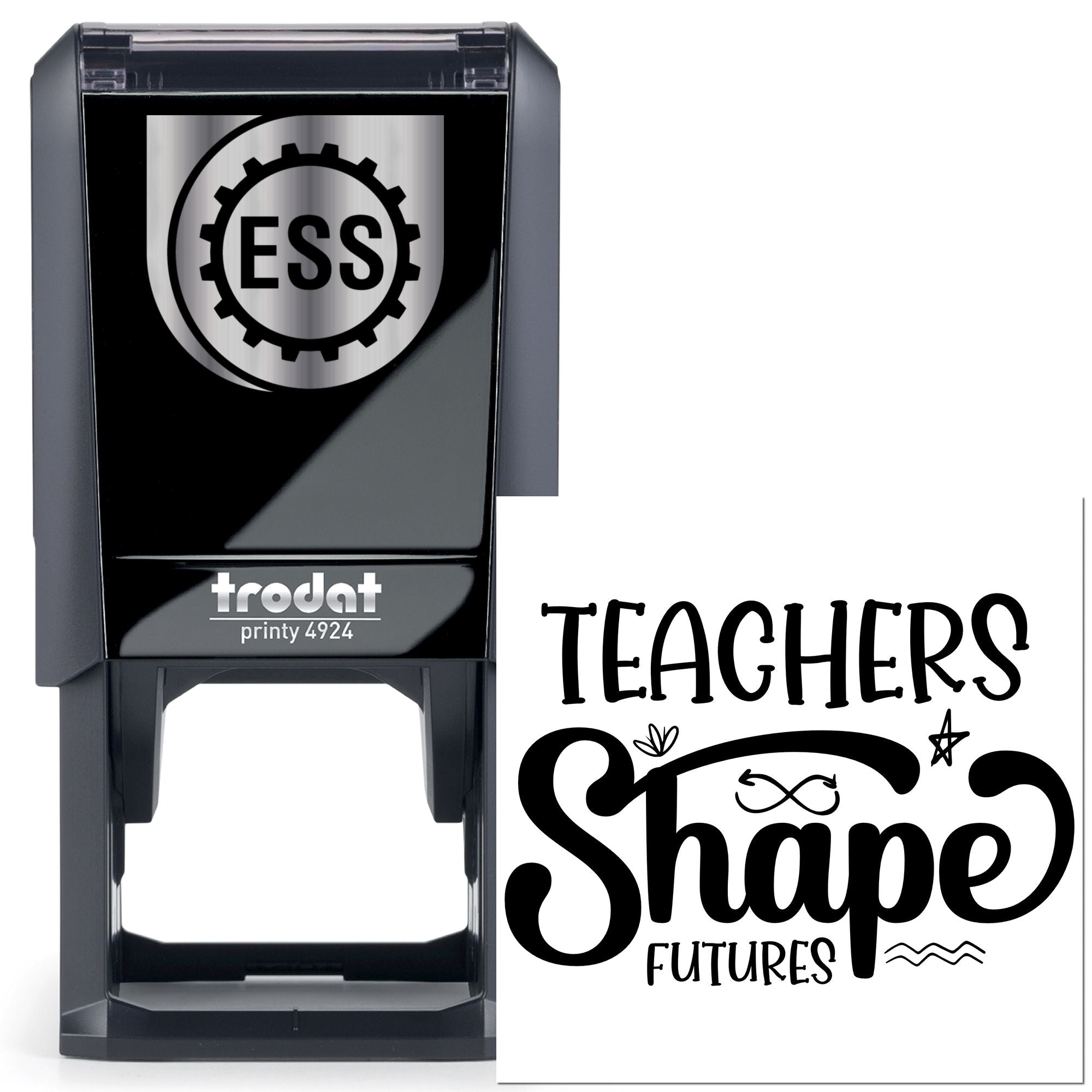 Self-Inking Shape Futures Craft Stamp